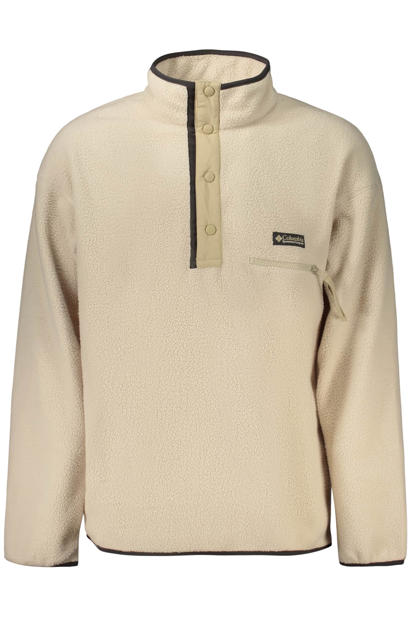 Columbia herren braun mit reissverschluss sweatshirt