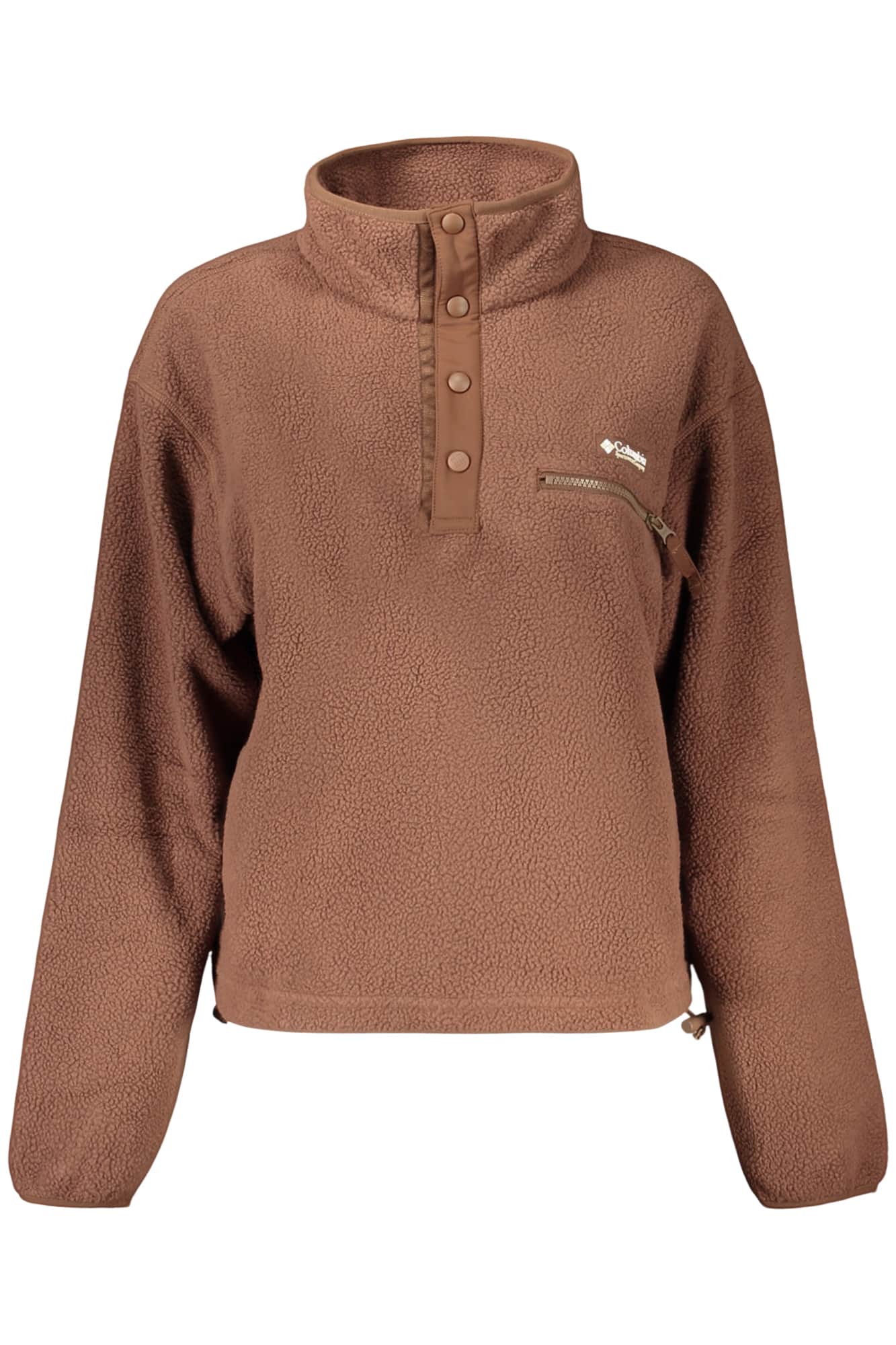 Columbia damen braun mit reissverschluss sweatshirt