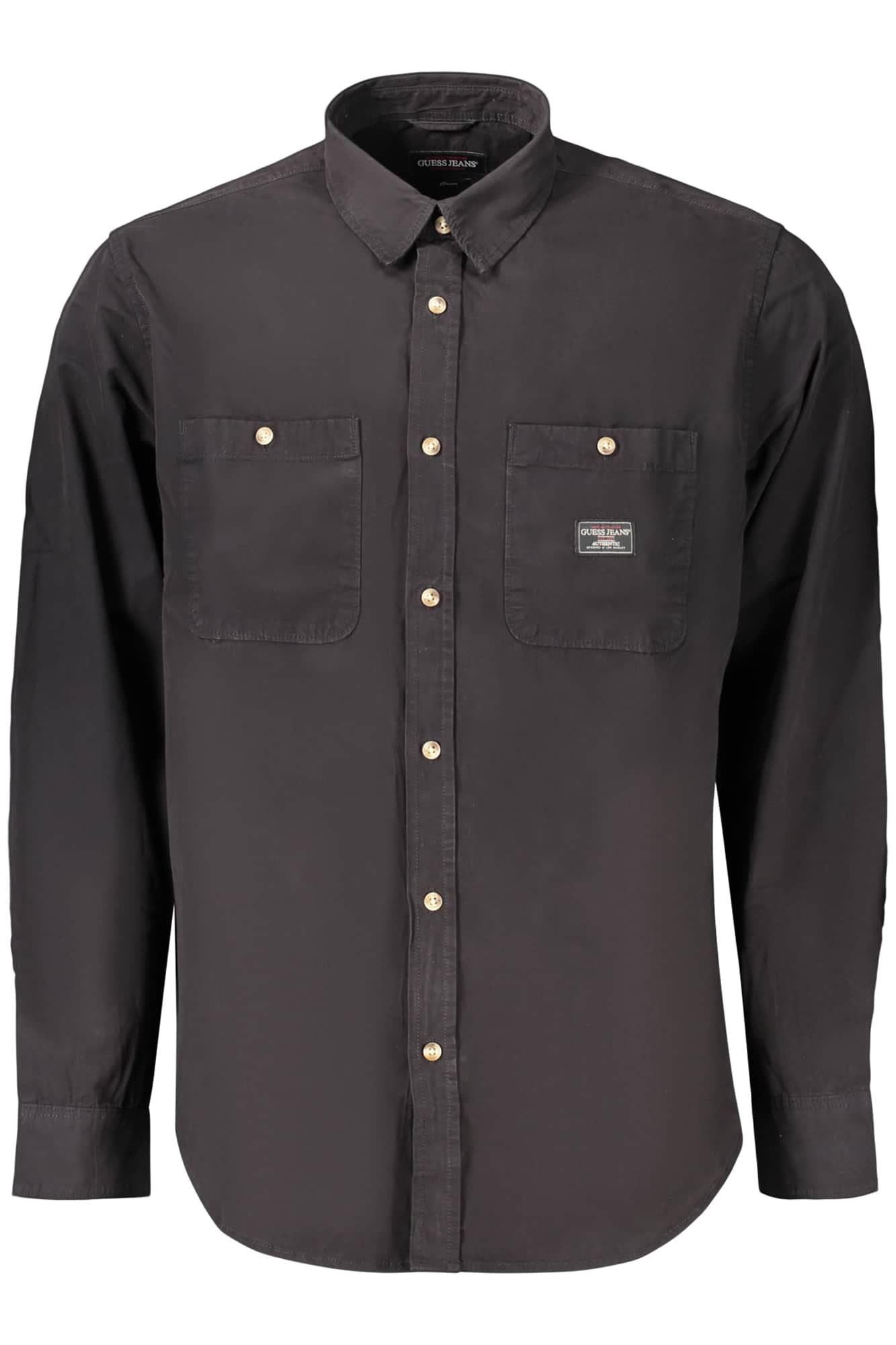 Guess Jeans herren langarm shirt schwarz
