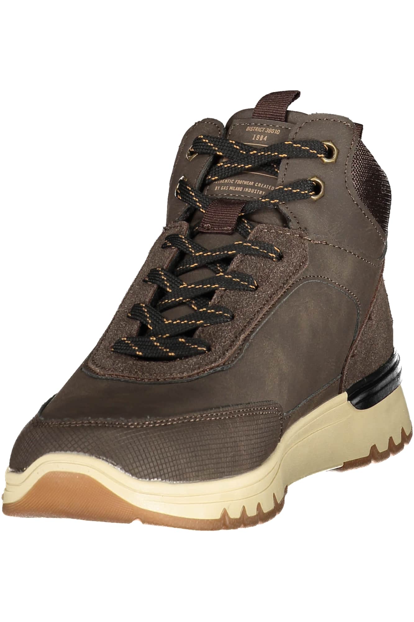 Gas herren braun stiefel schuhe