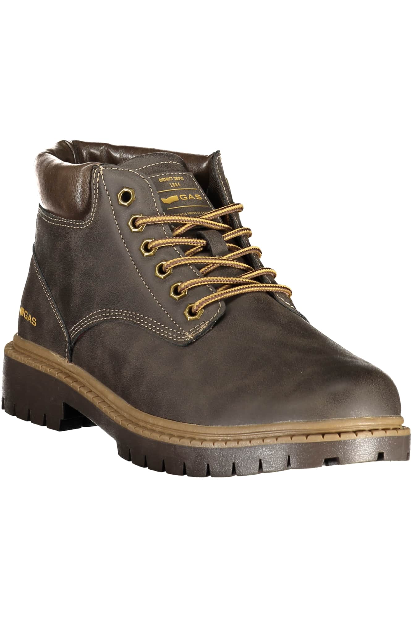 Gas schuhe herren schwarz stiefel