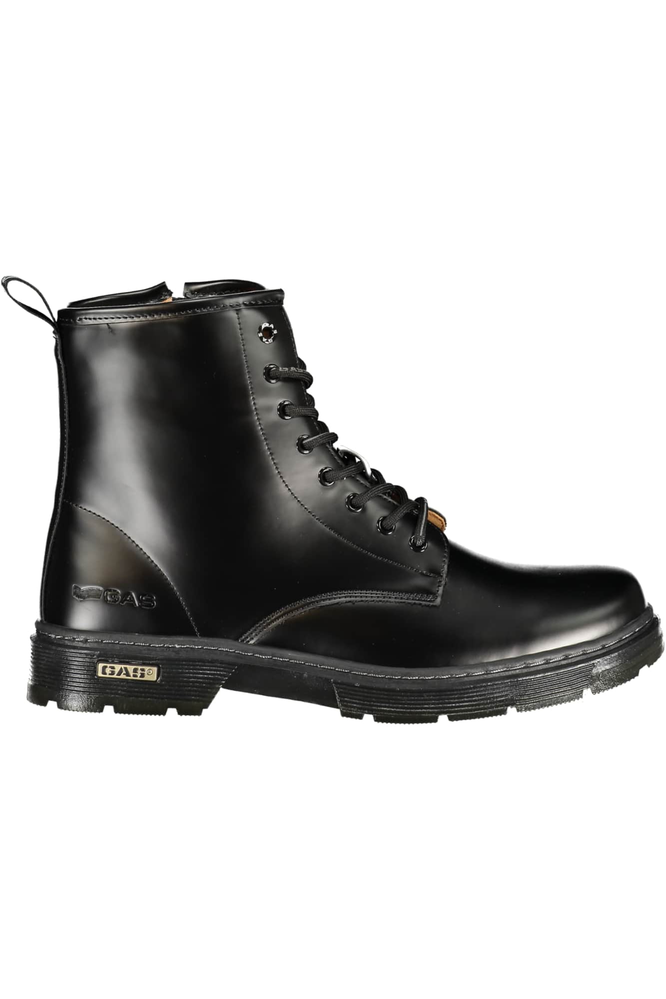 Gas schuhe herren schwarz stiefel