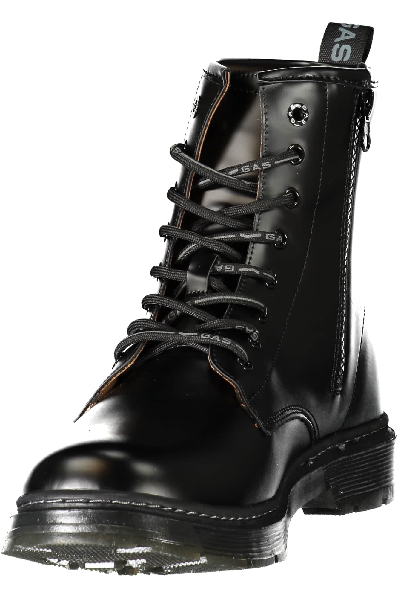 Gas schuhe herren schwarz stiefel