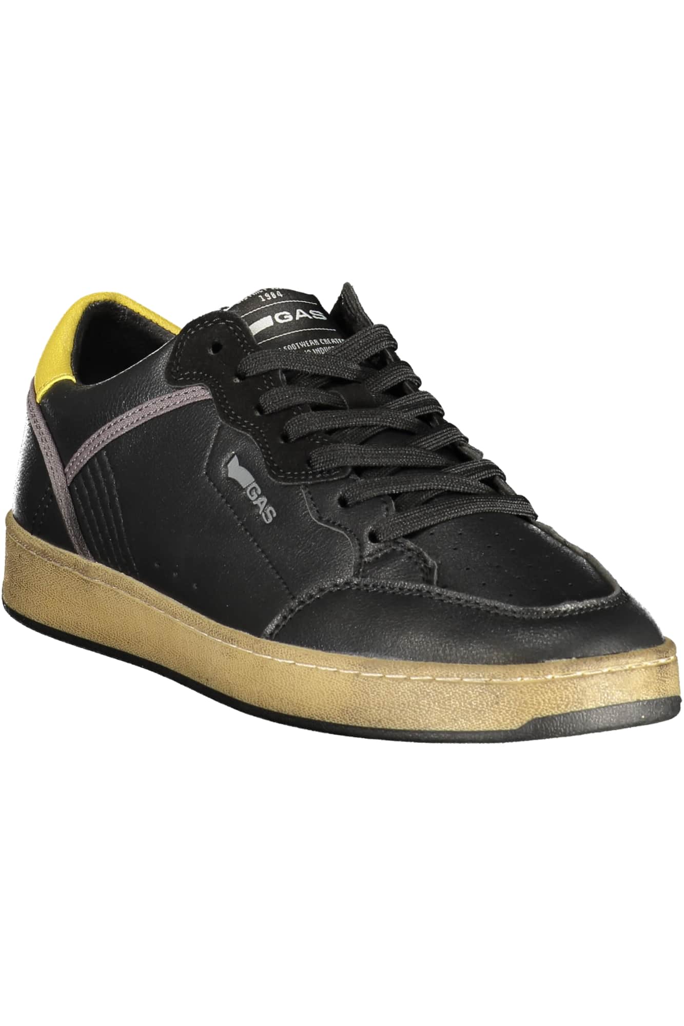 Gas herren schwarz sportschuhe