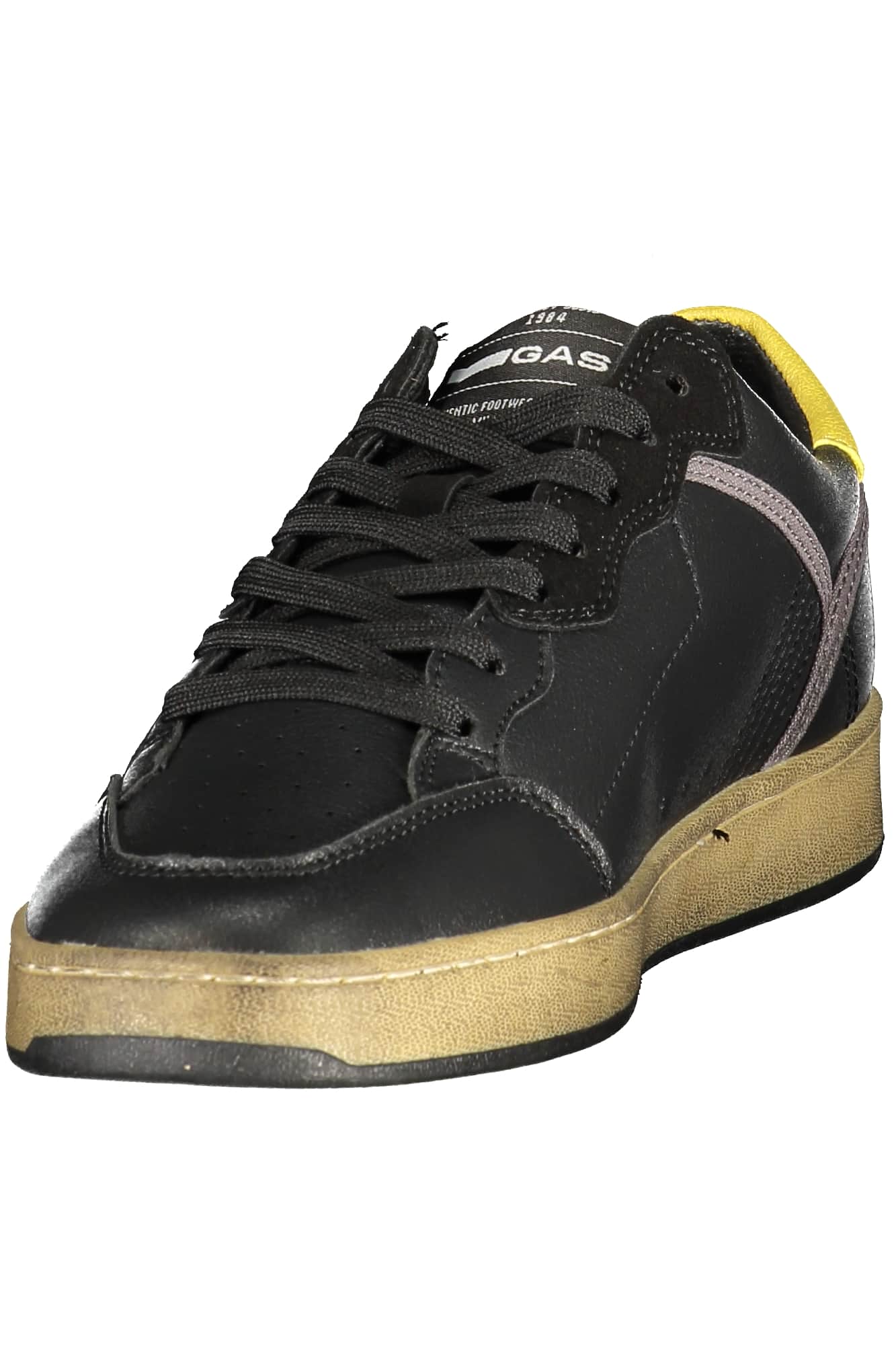 Gas herren schwarz sportschuhe