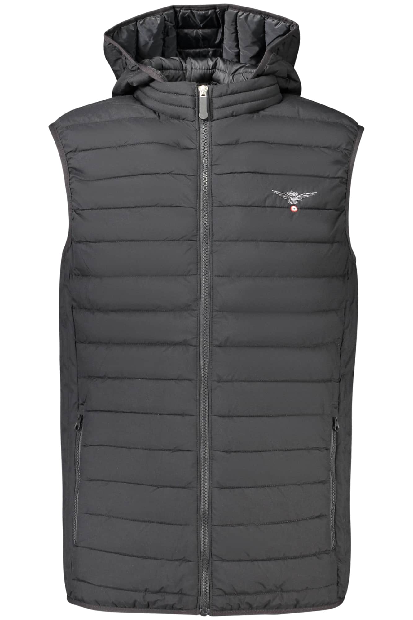 Military academy herren blau ärmellos jacke