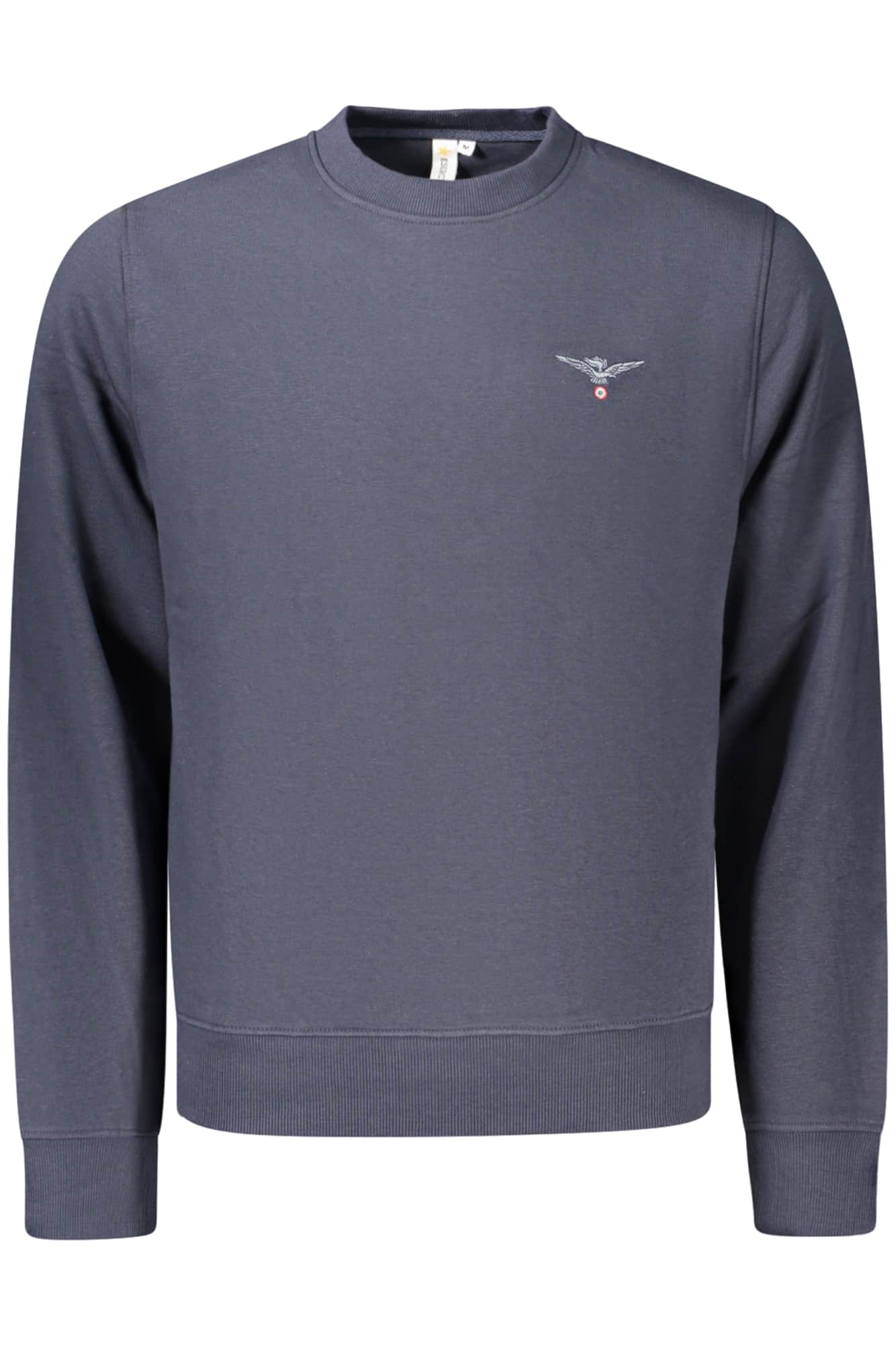 Military academy herren mit reissverschluss sweatshirt, grün