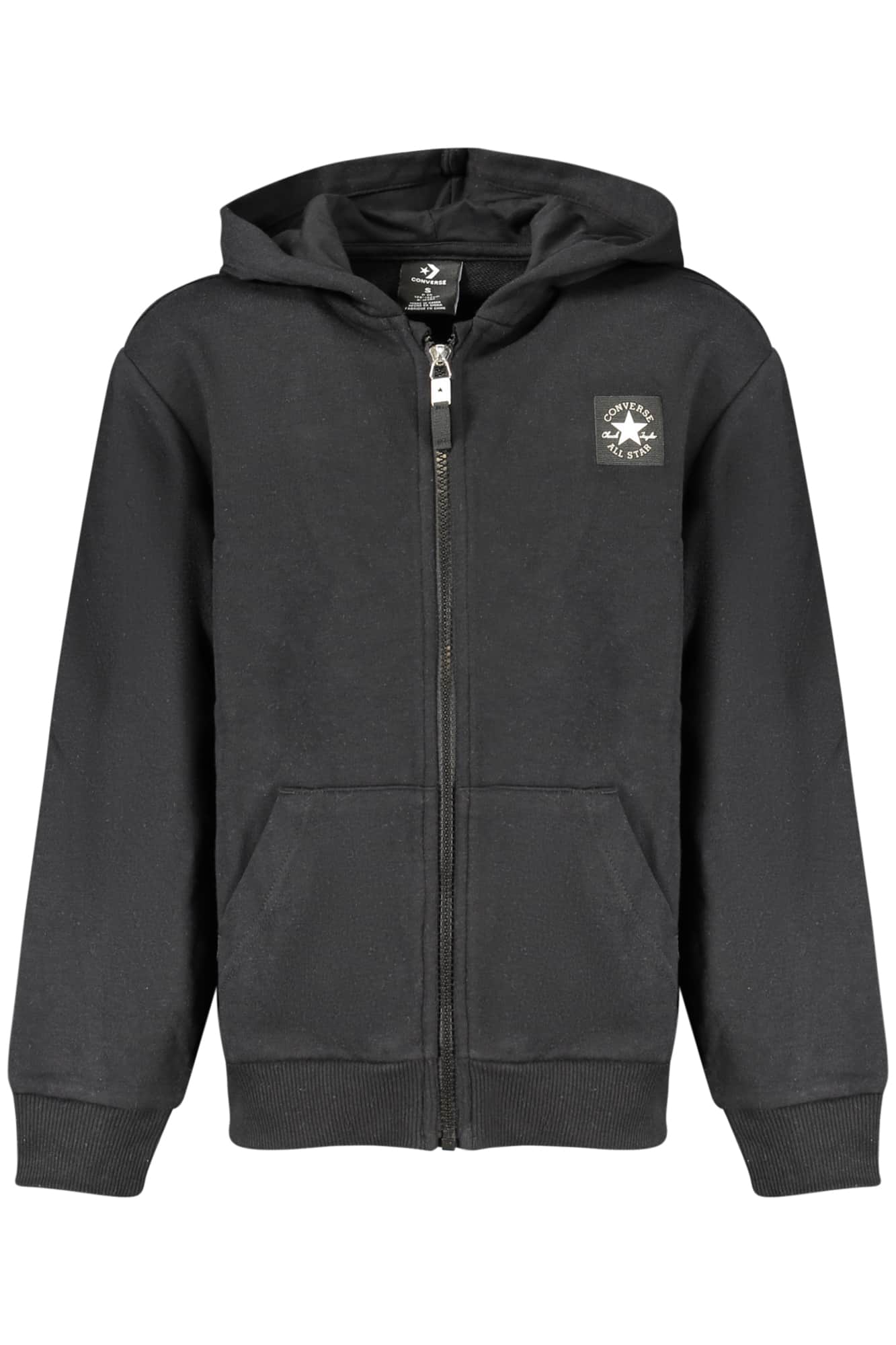 Converse kinder grau mit reissverschluss sweatshirt