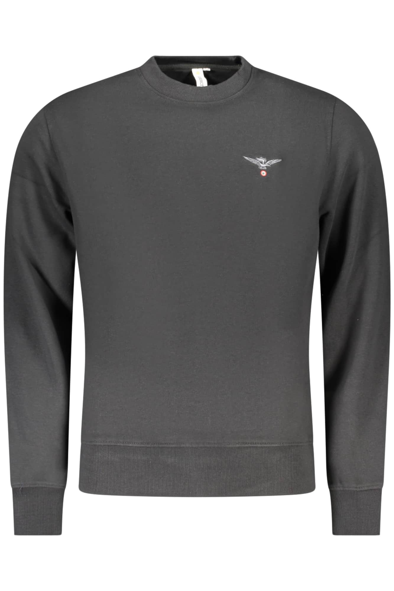 Military academy herren mit reissverschluss sweatshirt, grün