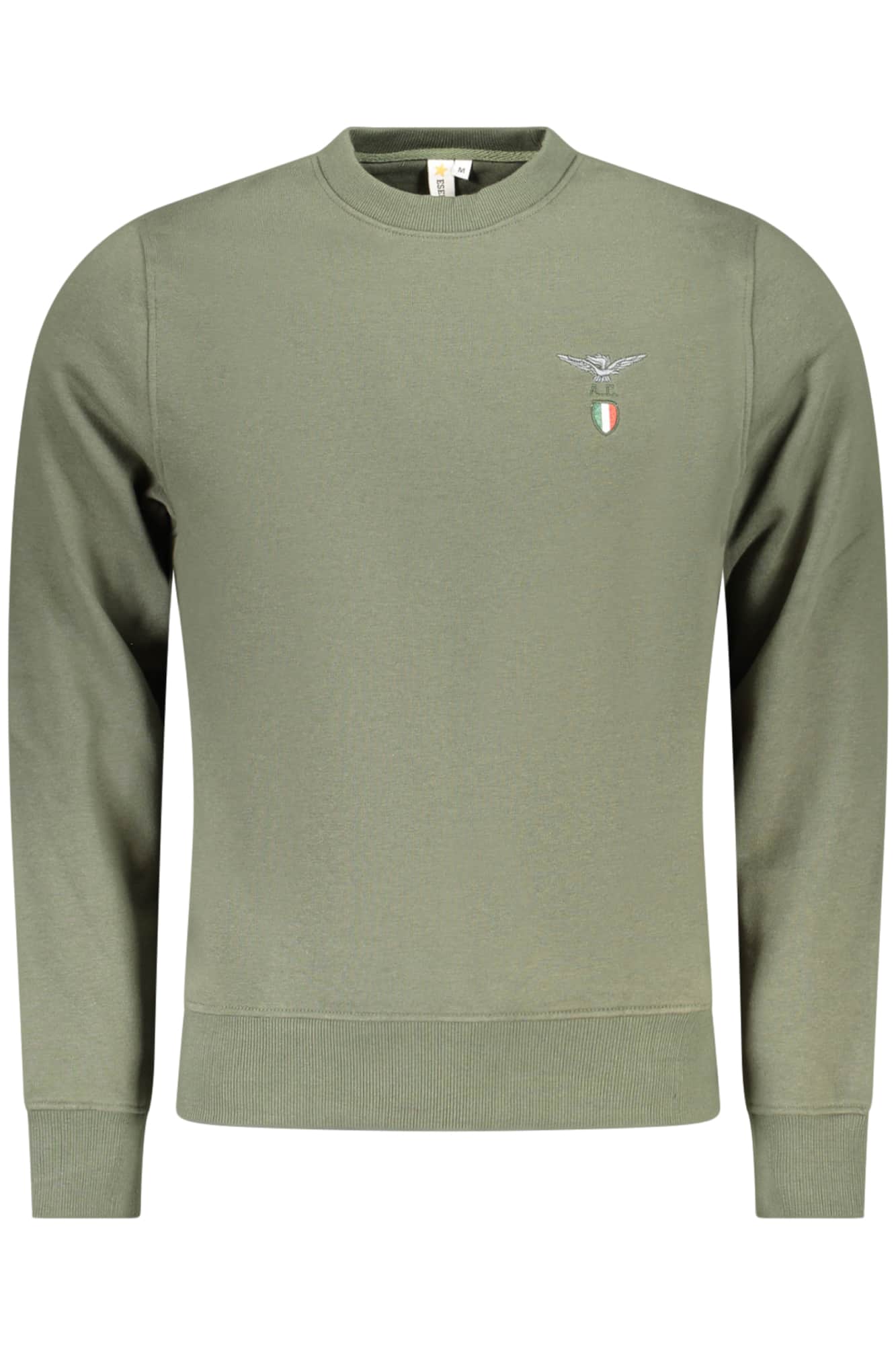 Military academy herren braun mit reissverschluss sweatshirt