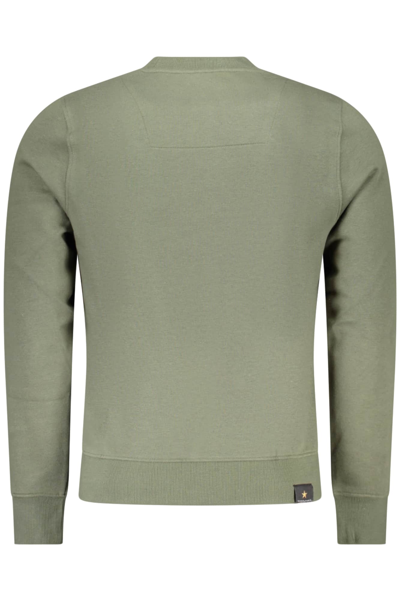 Military academy herren braun mit reissverschluss sweatshirt