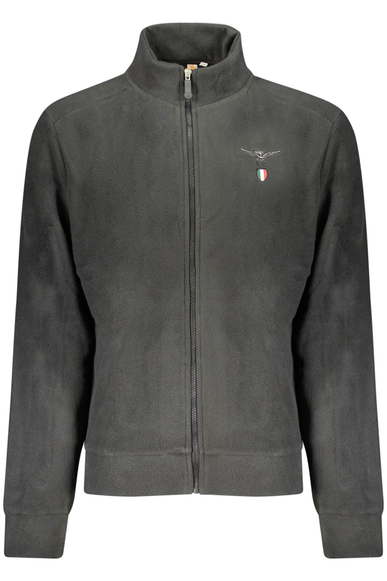 Military academy herren grün mit reissverschluss sweatshirt