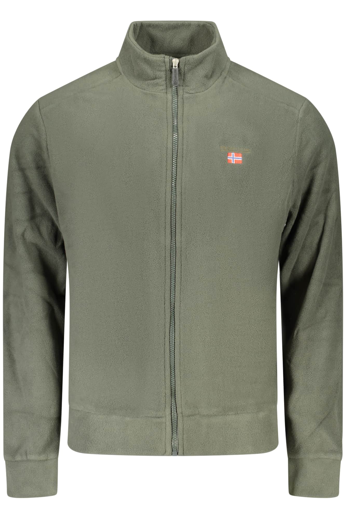 The North Stone herren grün mit reissverschluss sweatshirt