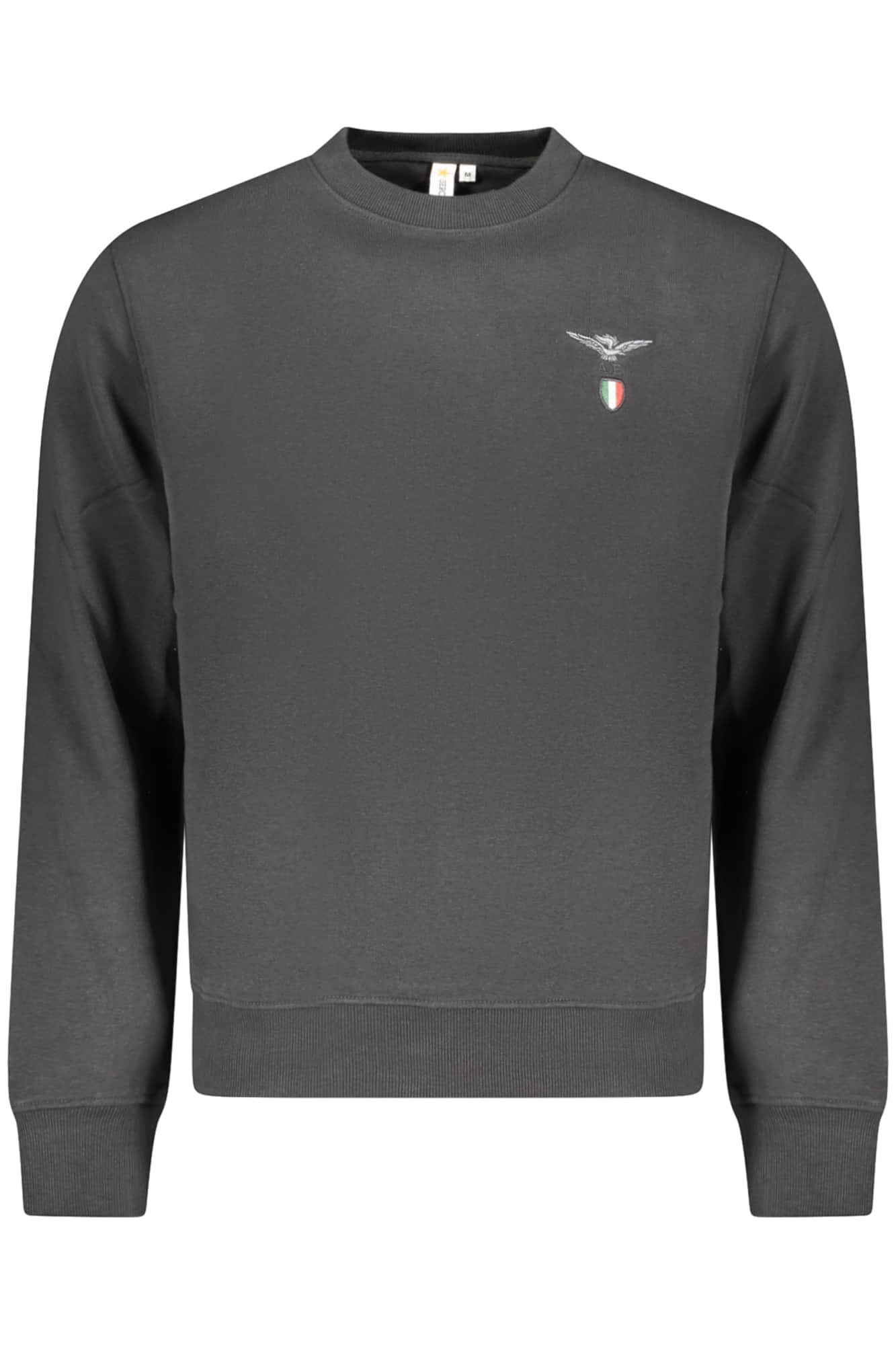 Military academy herren braun mit reissverschluss sweatshirt