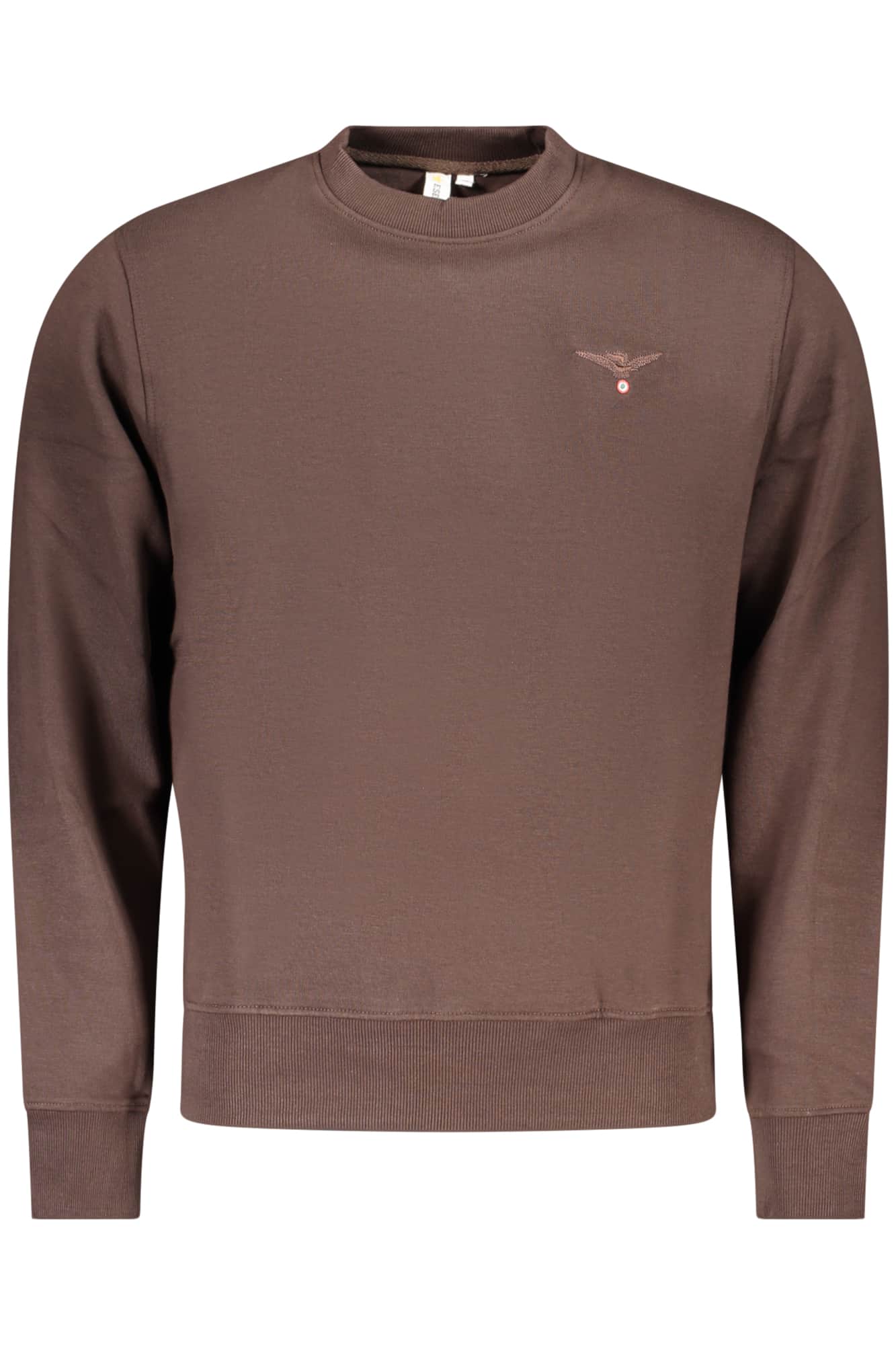 Military academy herren mit reissverschluss sweatshirt, grün