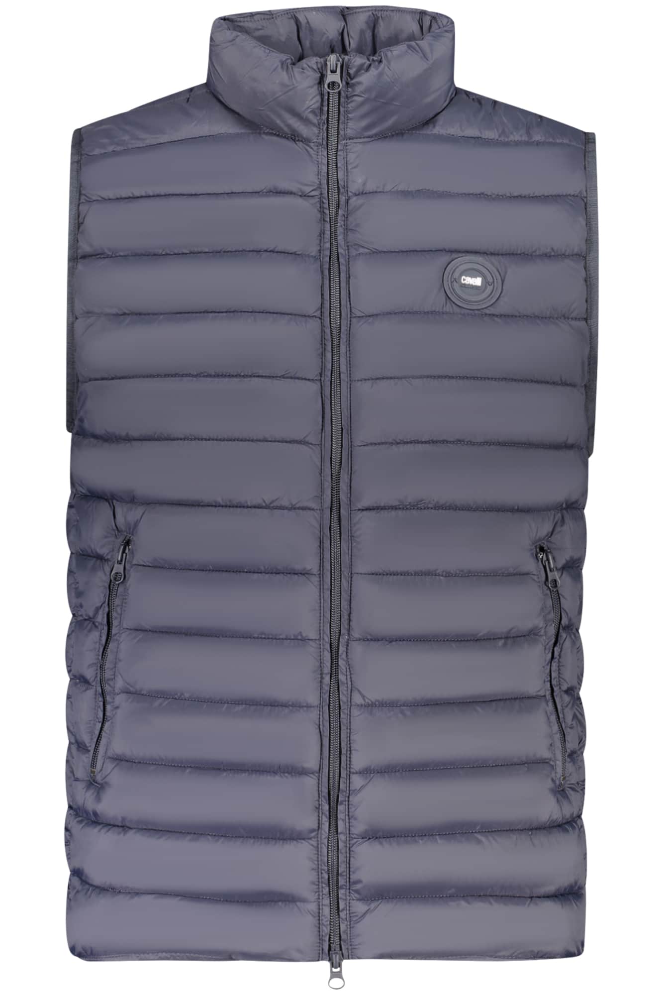 Cavalli Class herren blau ärmellos jacke