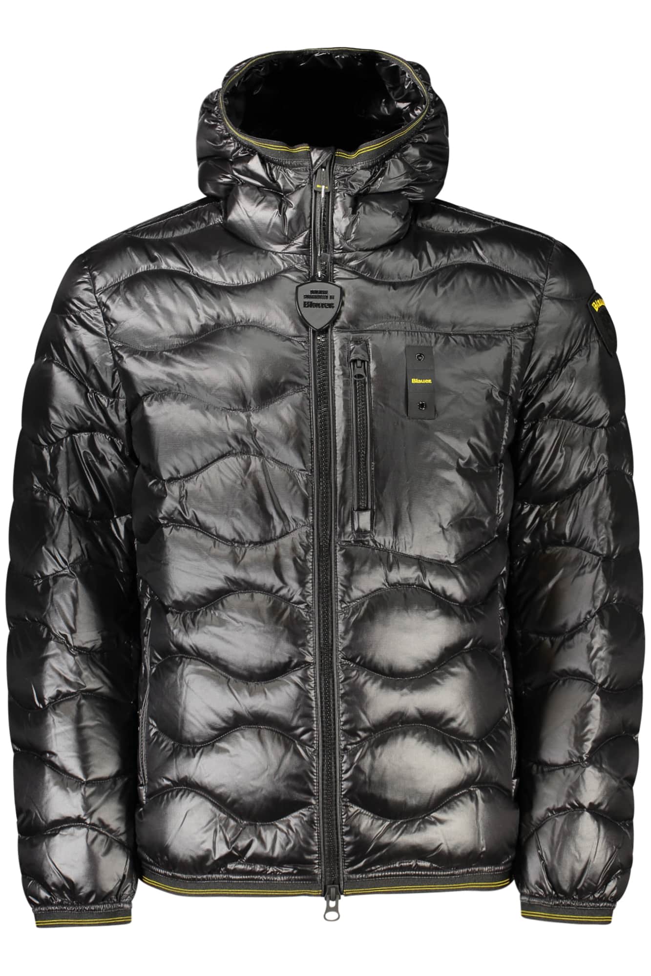 Blauer herren weiss jacke
