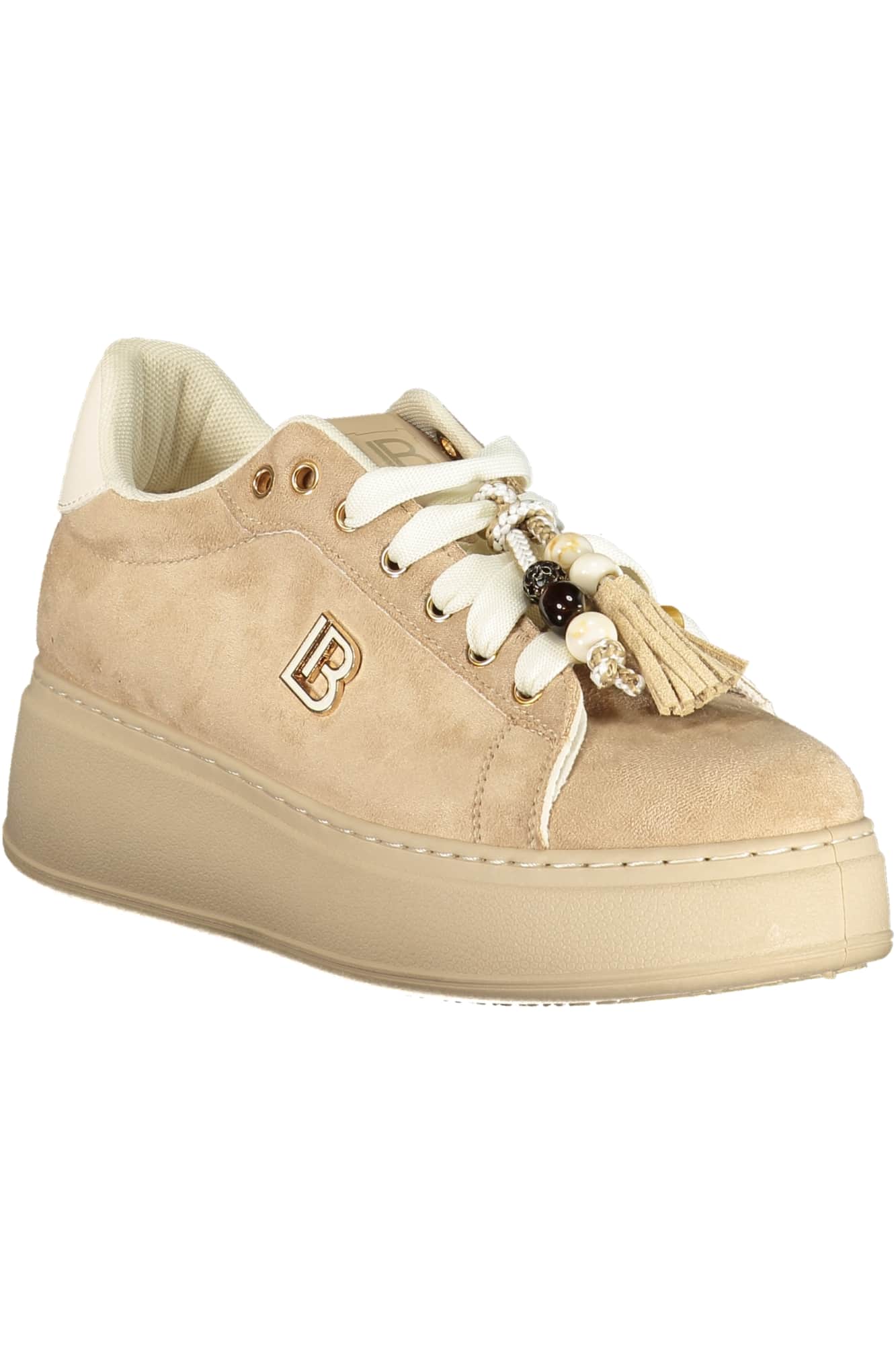 Laura Biagiotti damen beige sportschuhe