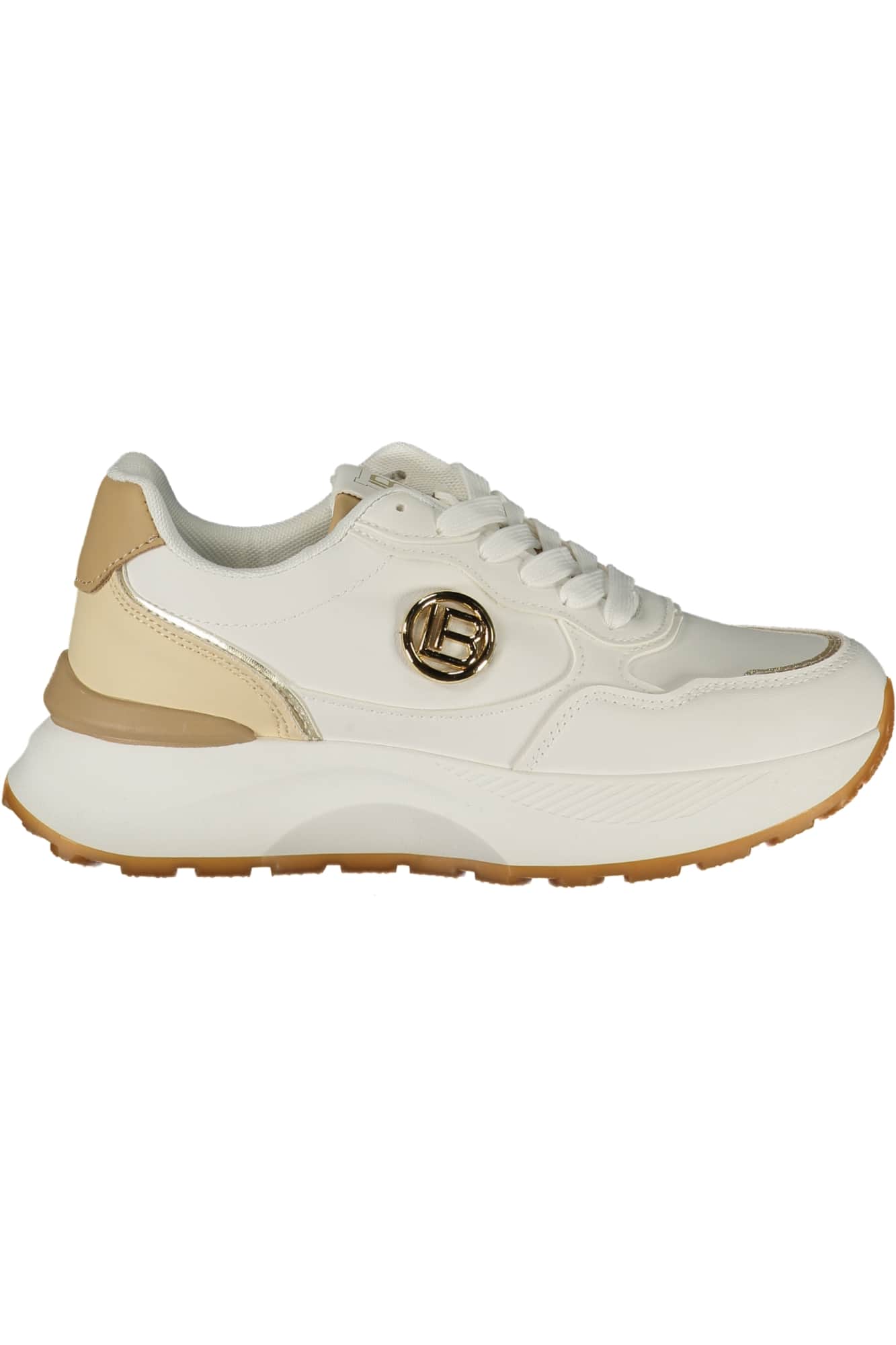 Laura Biagiotti damen beige sportschuhe
