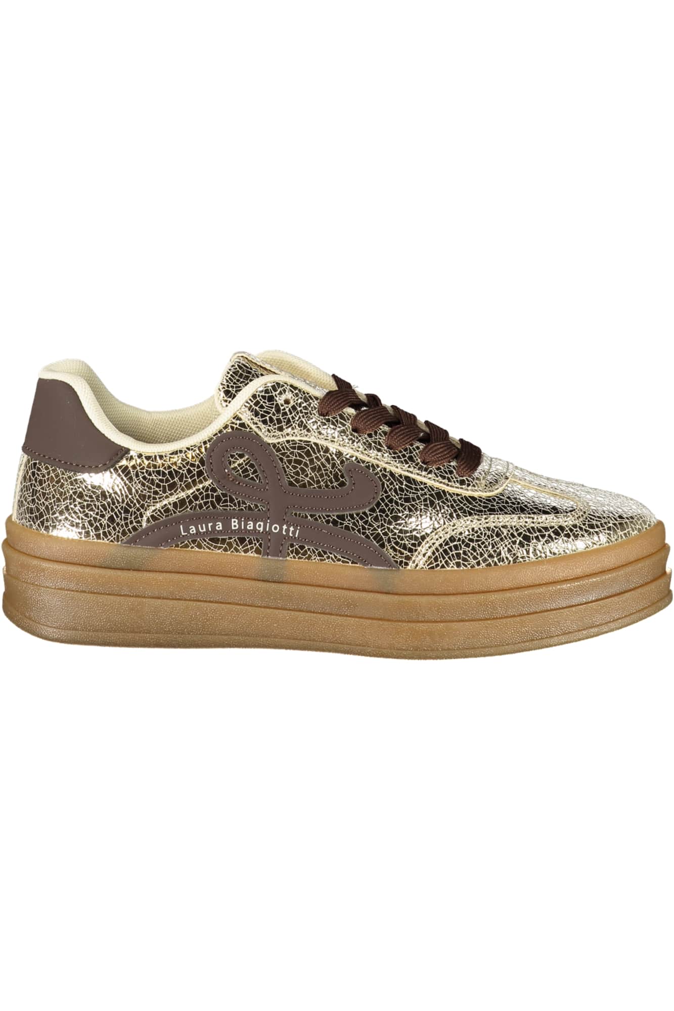 Laura Biagiotti damen silber sportschuhe