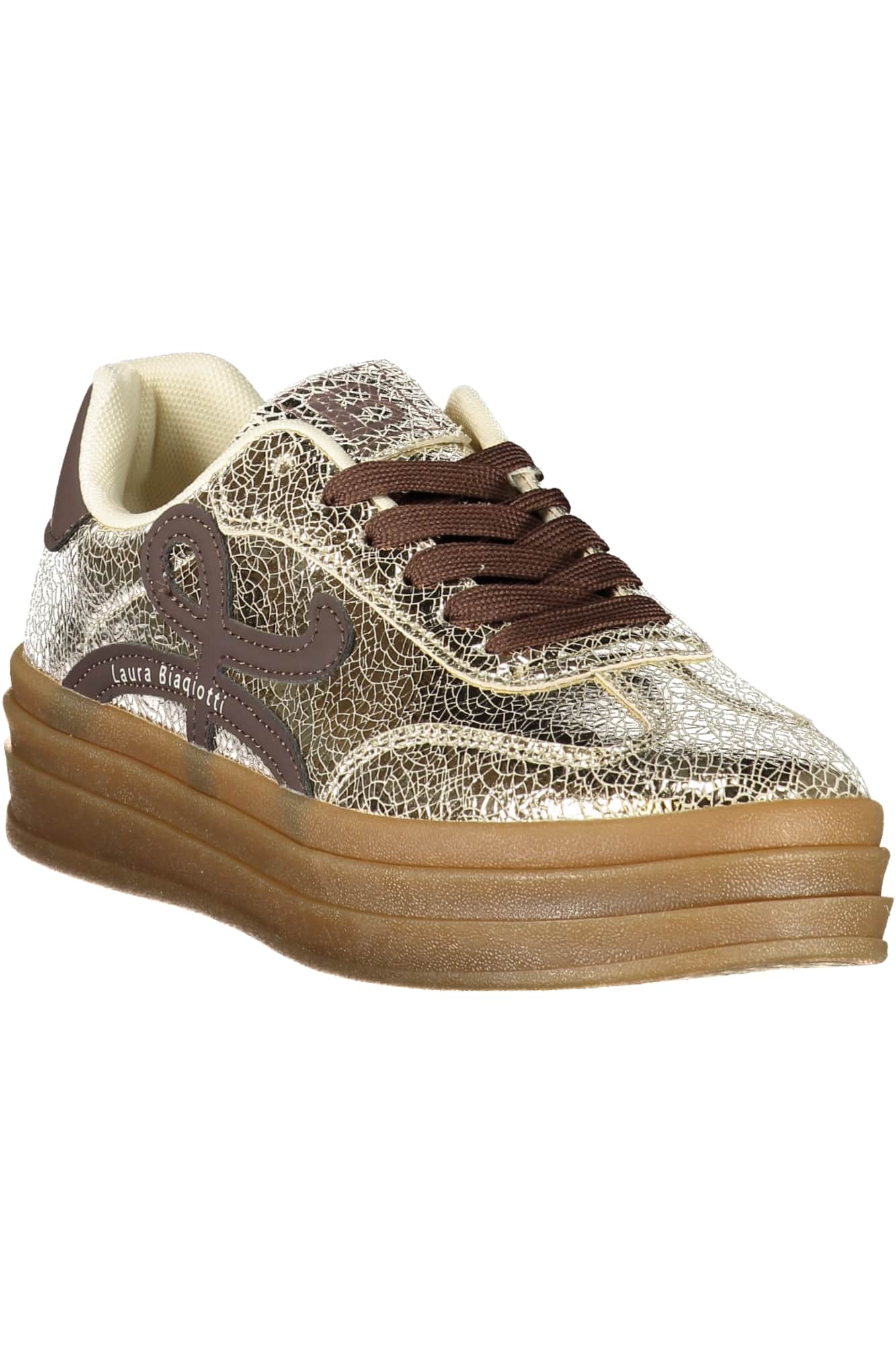 Laura Biagiotti damen silber sportschuhe