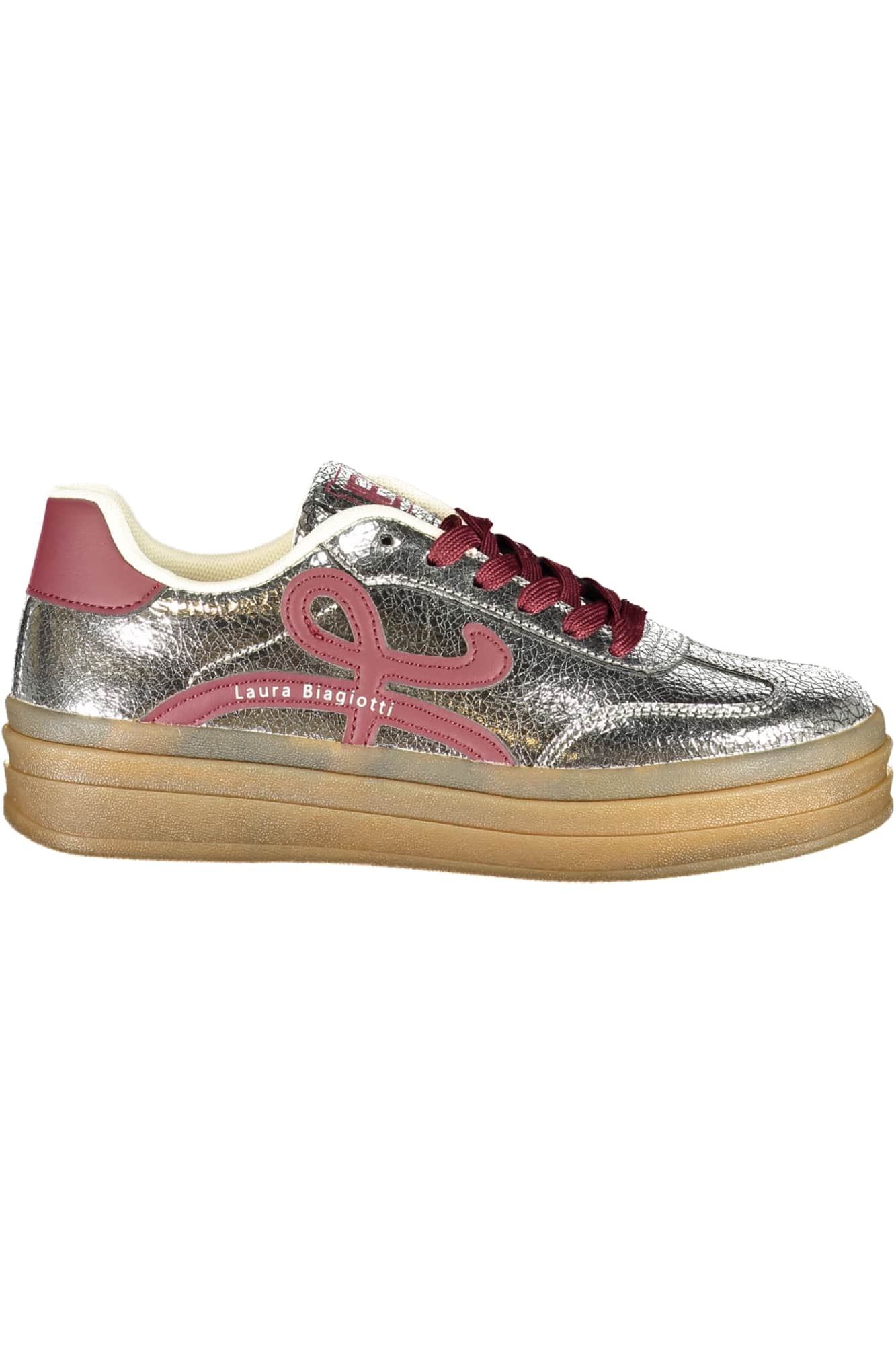Laura Biagiotti damen silber sportschuhe