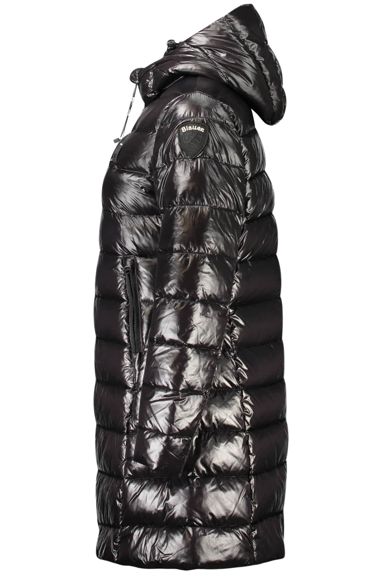 Blauer damen schwarz jacke