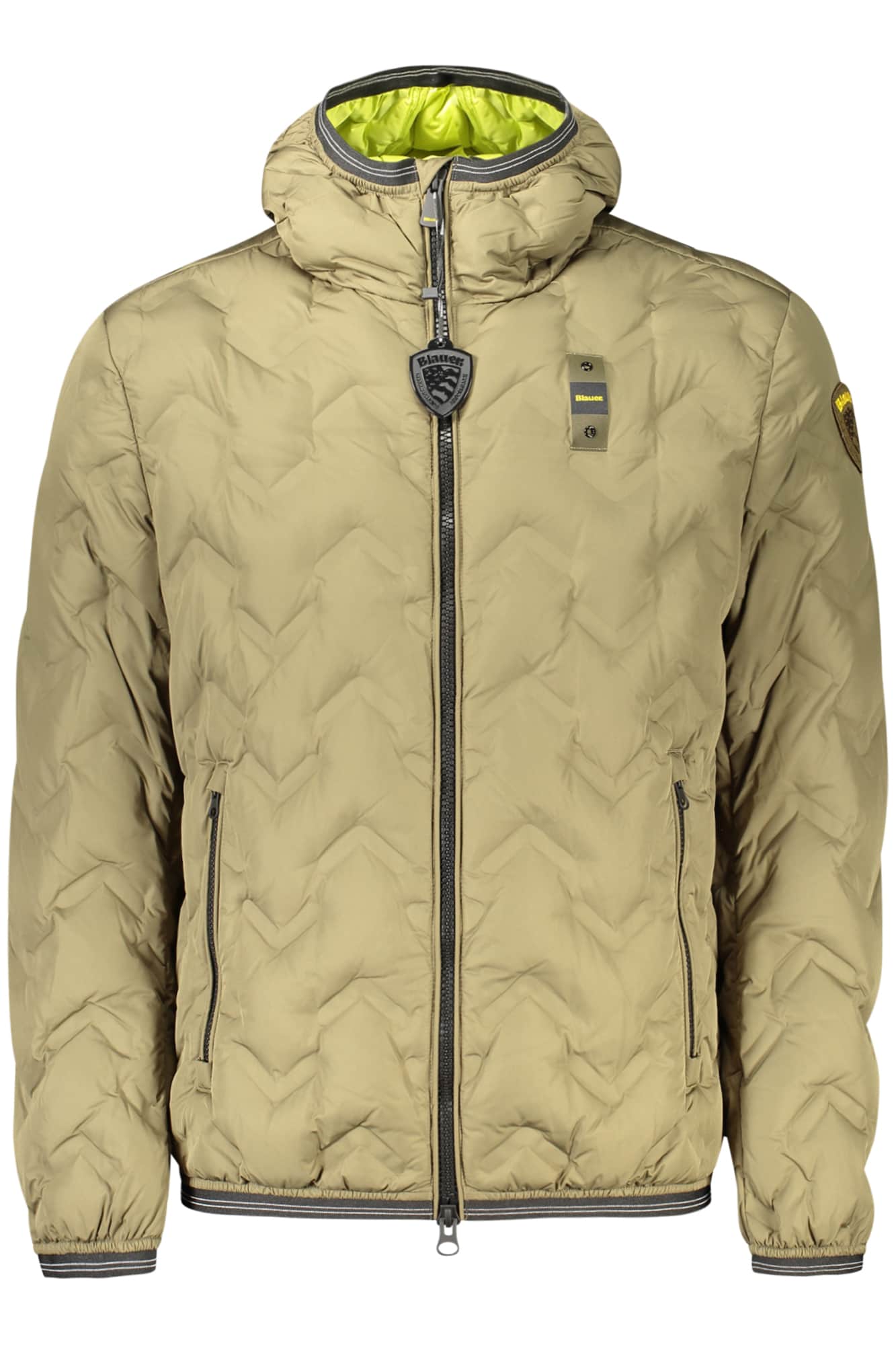 Blauer herren schwarz jacke