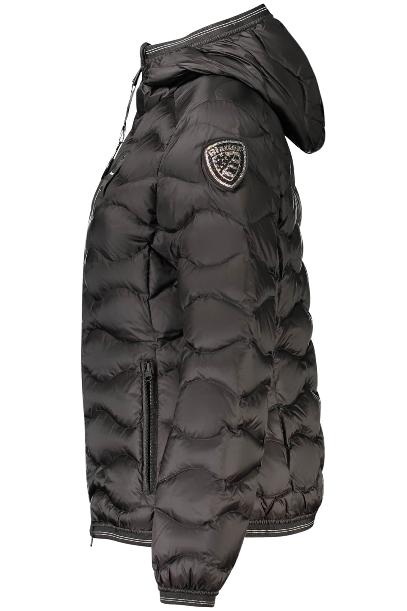 Blauer damen weiss jacke