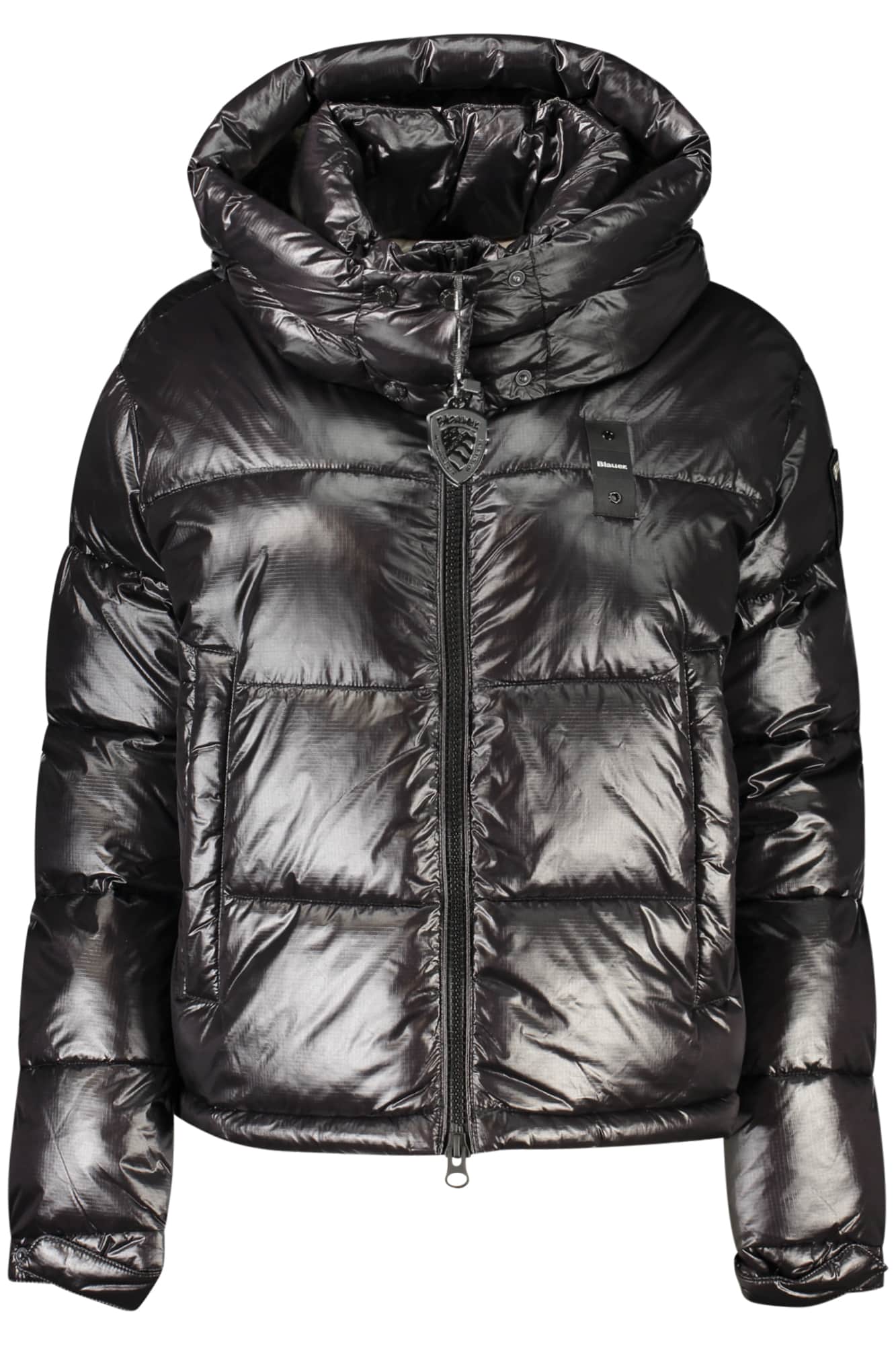 Blauer damen schwarz jacke