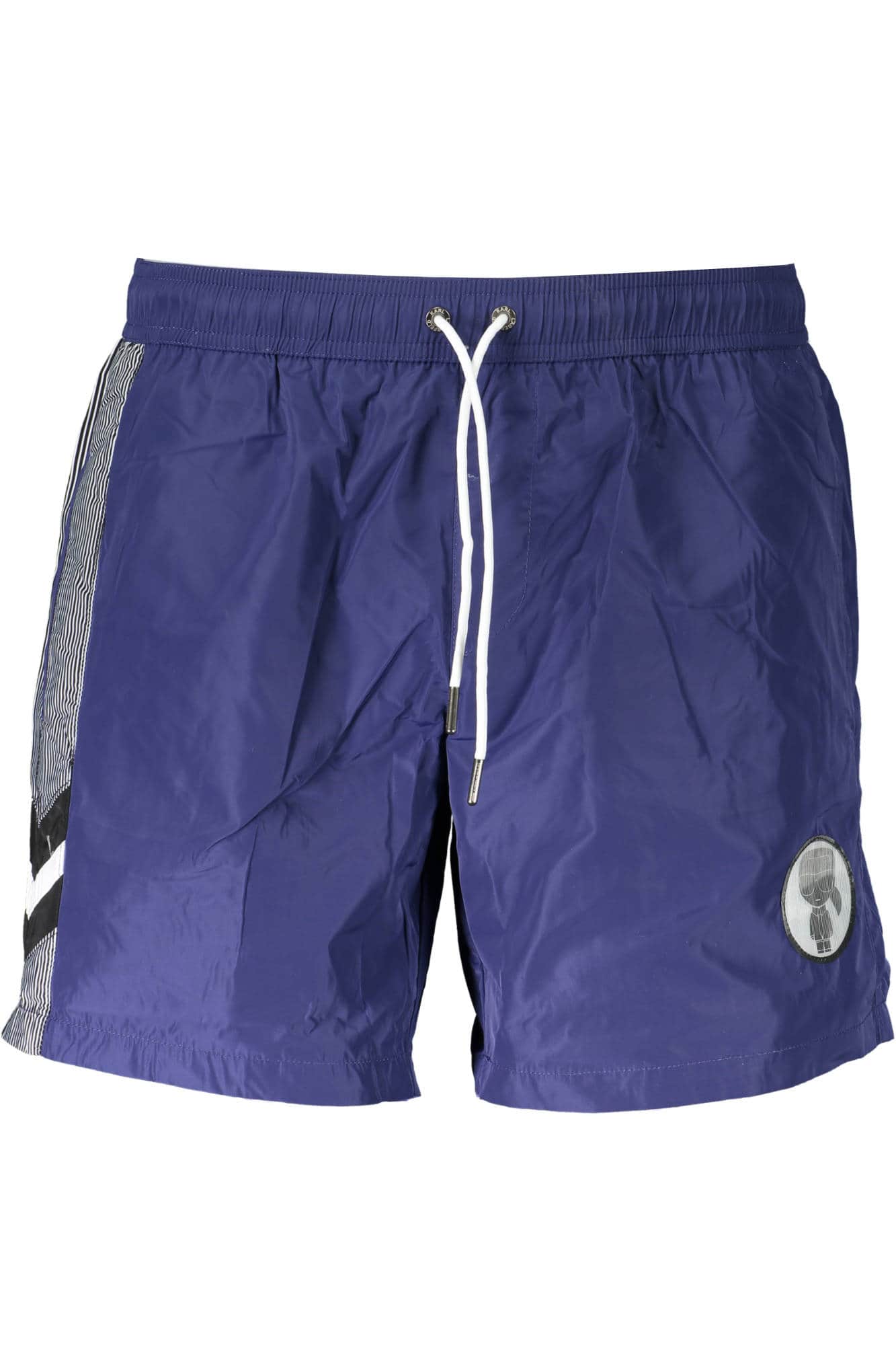 KARL LAGERFELD BADEMODE BADEHOSE HERREN BLAU