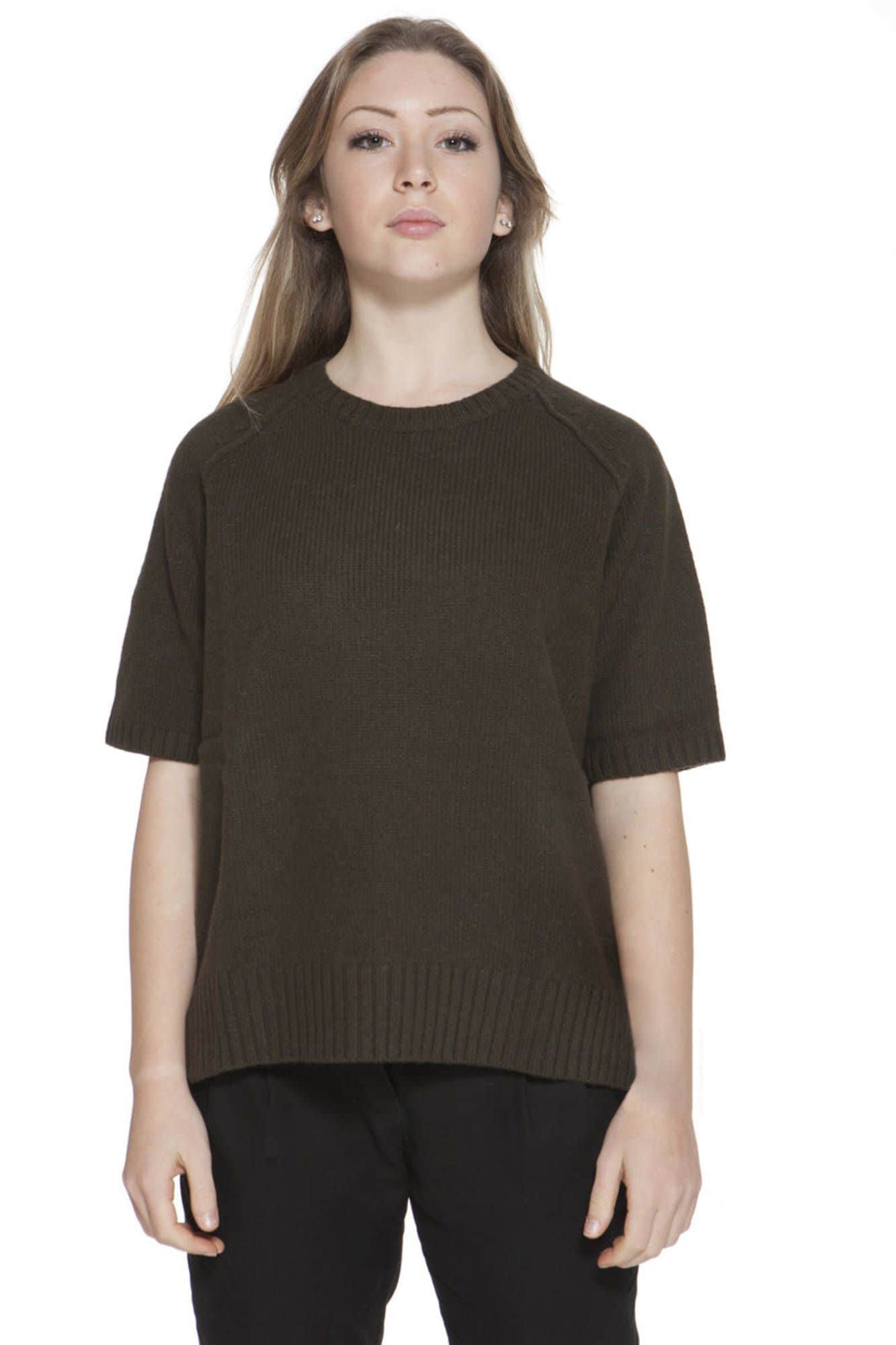 GANT DAMEN GRÜN PULLOVER