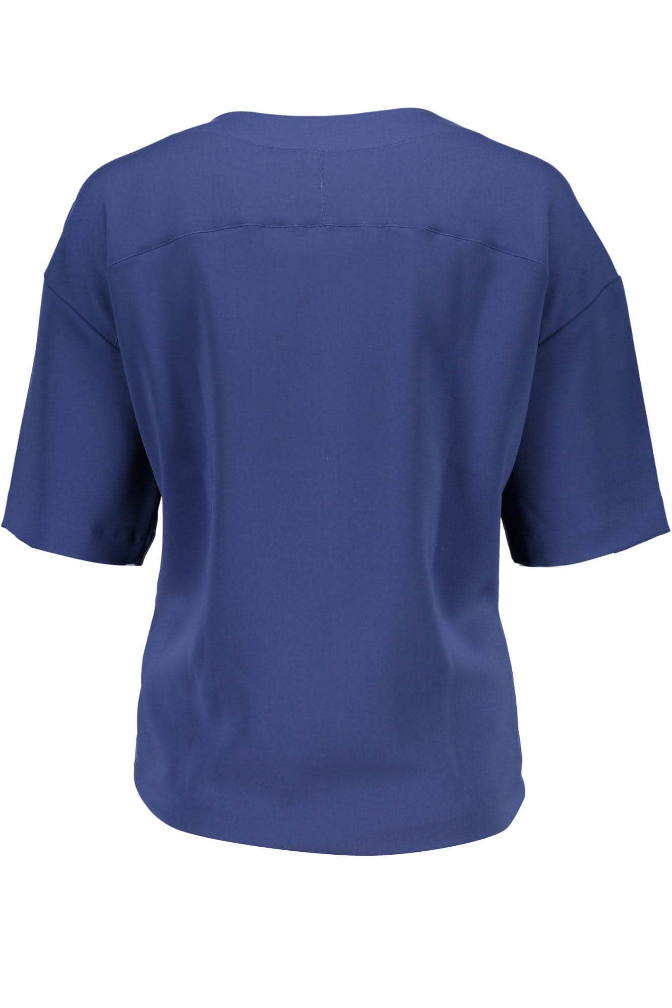 GANT DAMEN KURZARM T-SHIRT BLAU