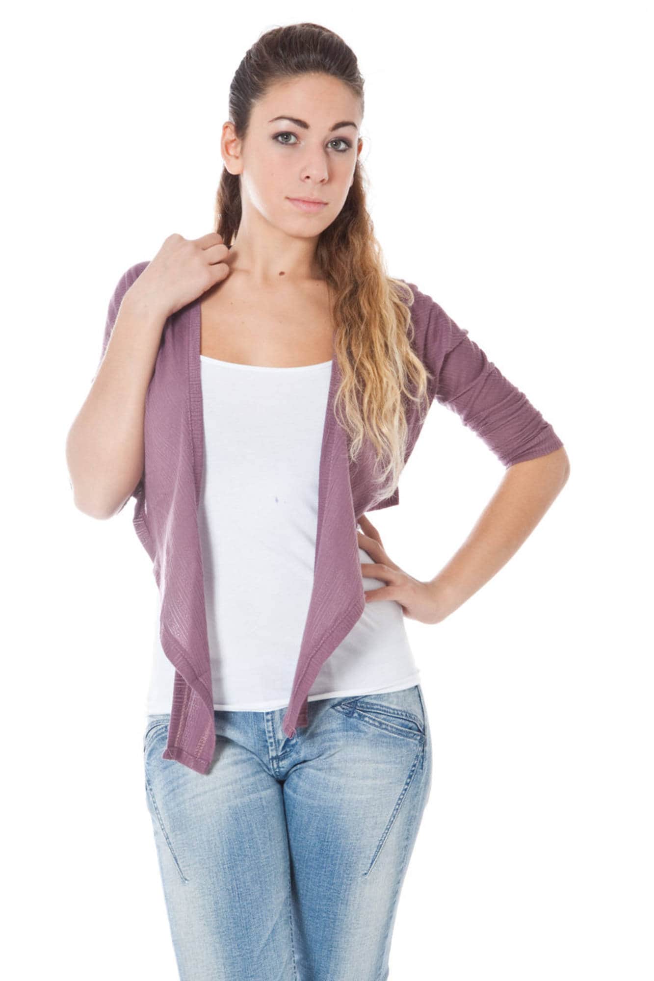 PHARD BOLERO LANGARM ROSA DAMEN