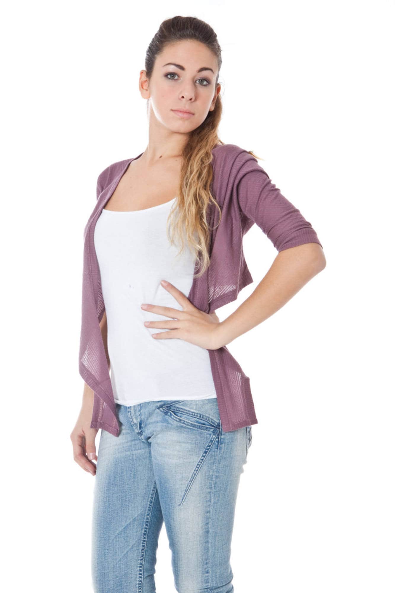 PHARD BOLERO LANGARM ROSA DAMEN
