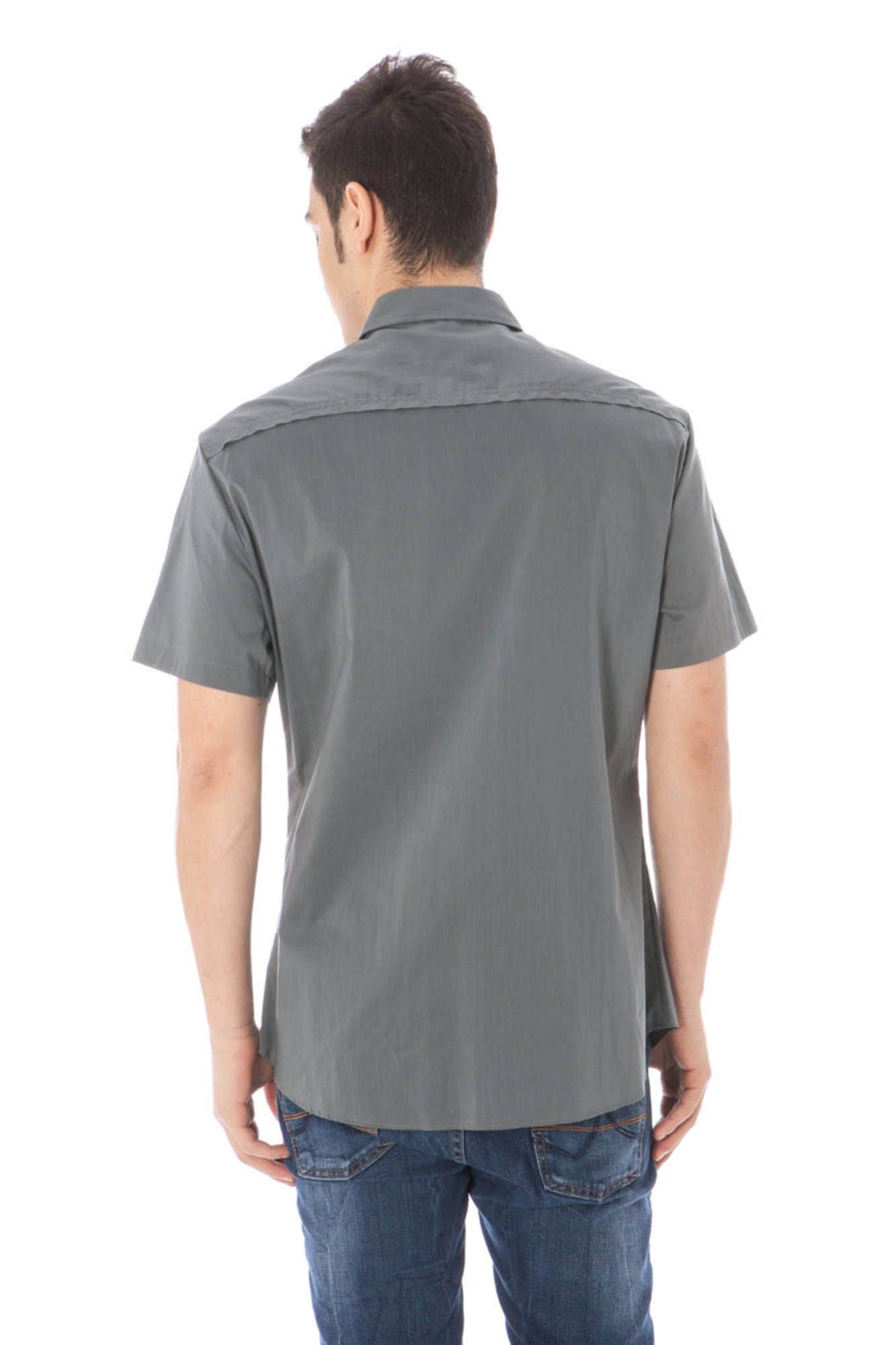 BADEMODE NATIONAL KURZARM SHIRT FÜR HERREN GRAU