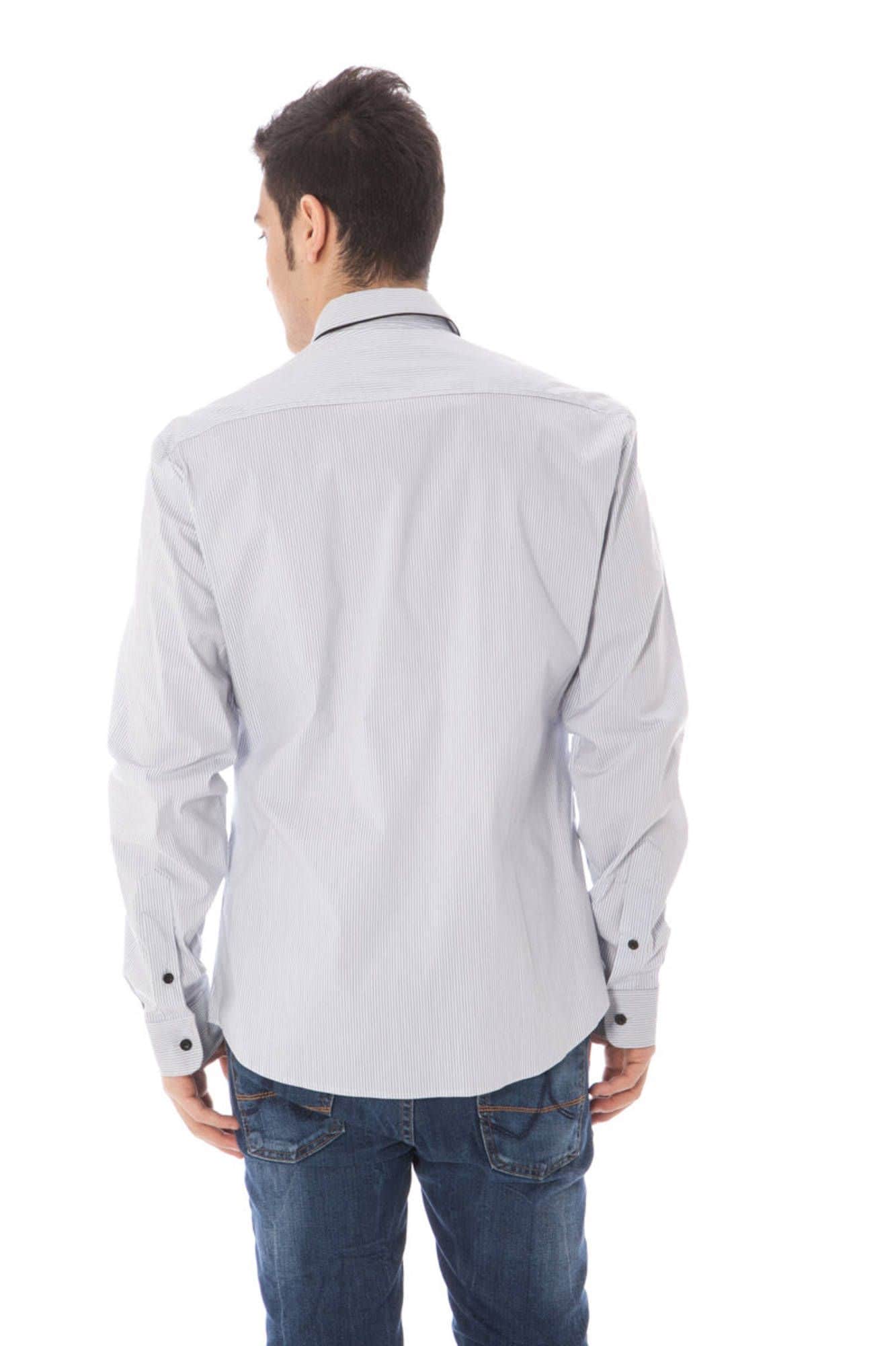 BADEMODE NATIONAL HERREN LANGARM SHIRT LEICHT BLAU