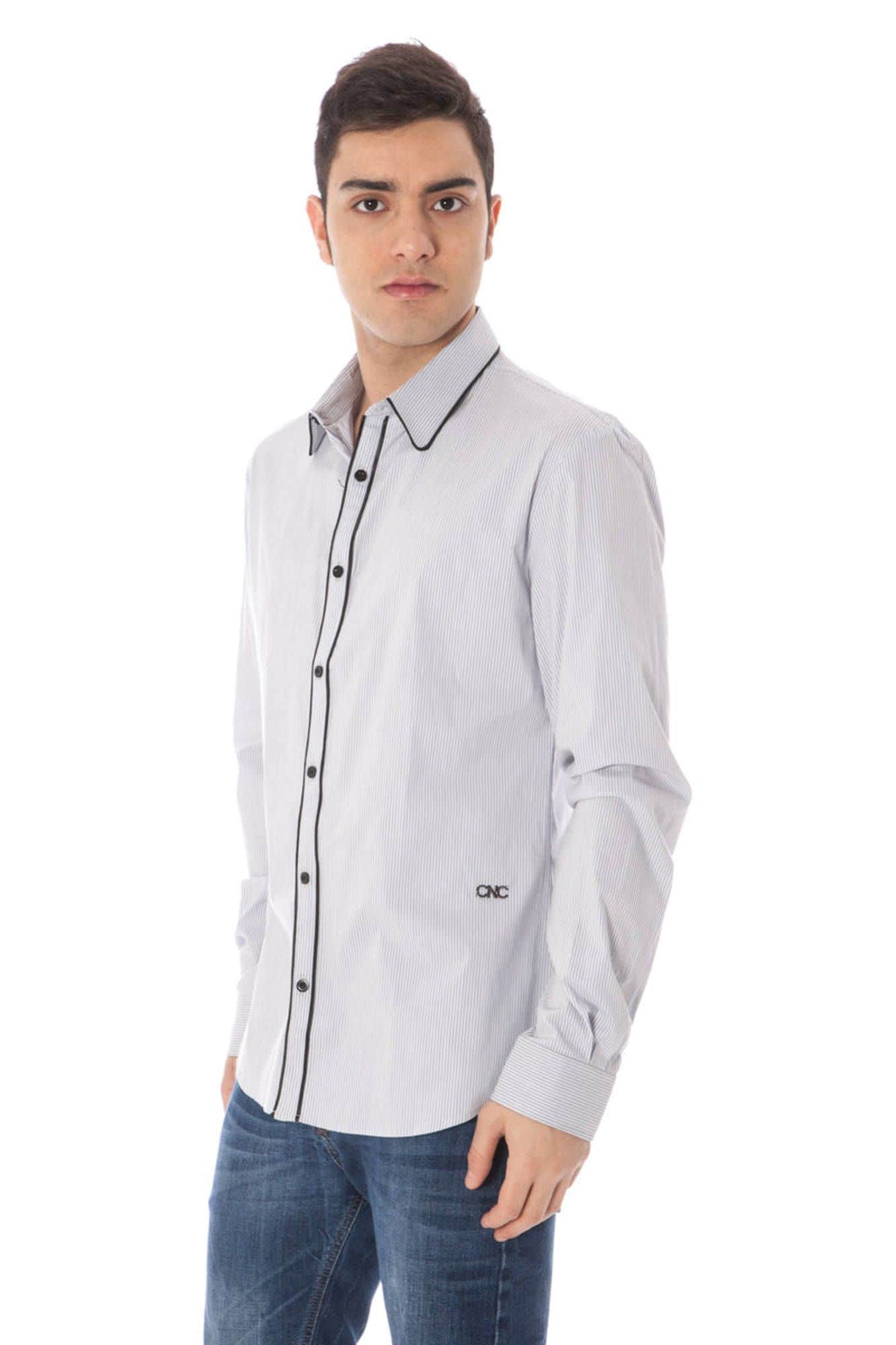 BADEMODE NATIONAL HERREN LANGARM SHIRT LEICHT BLAU