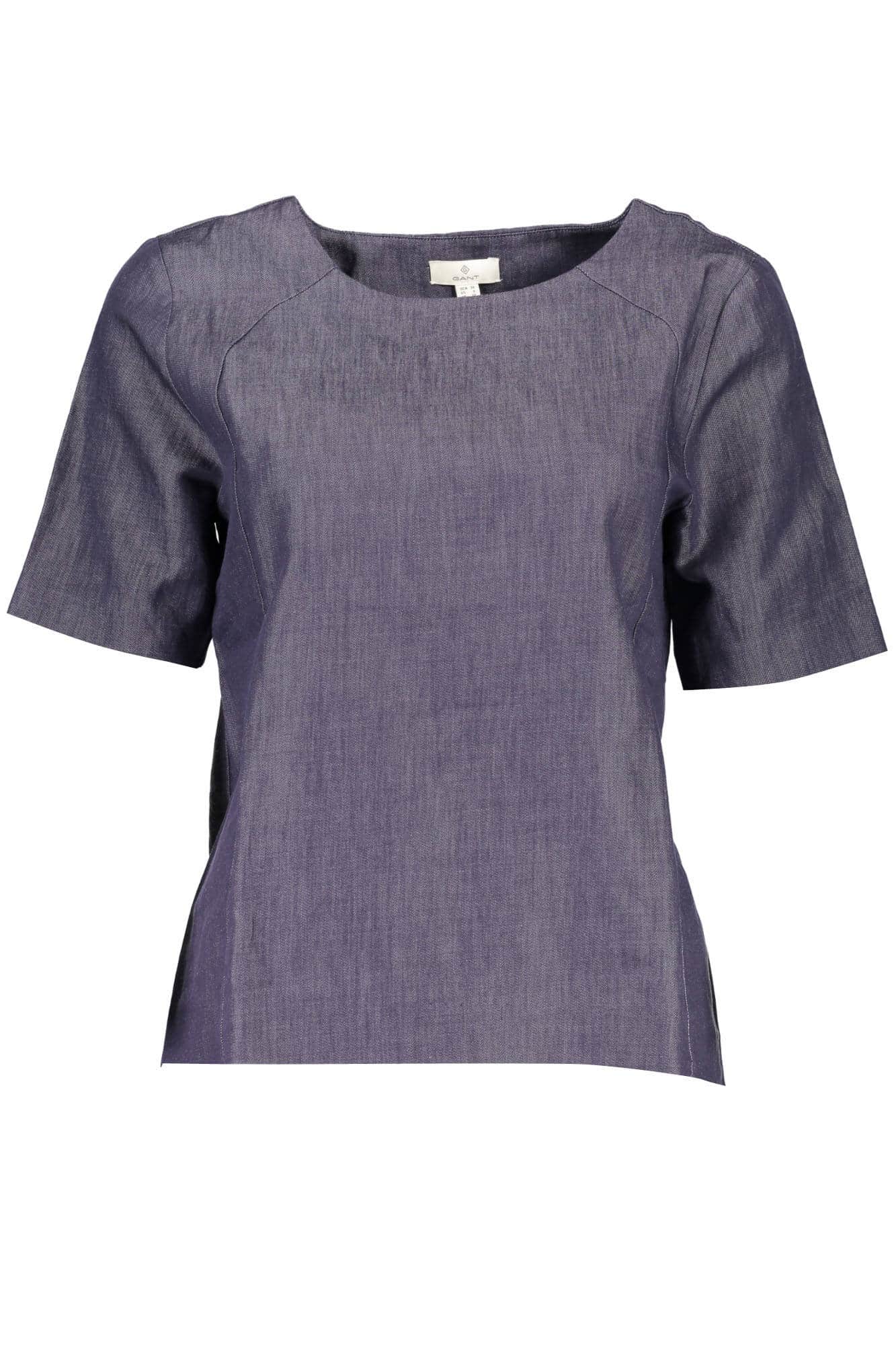 GANT DAMEN KURZARM T-SHIRT BLAU