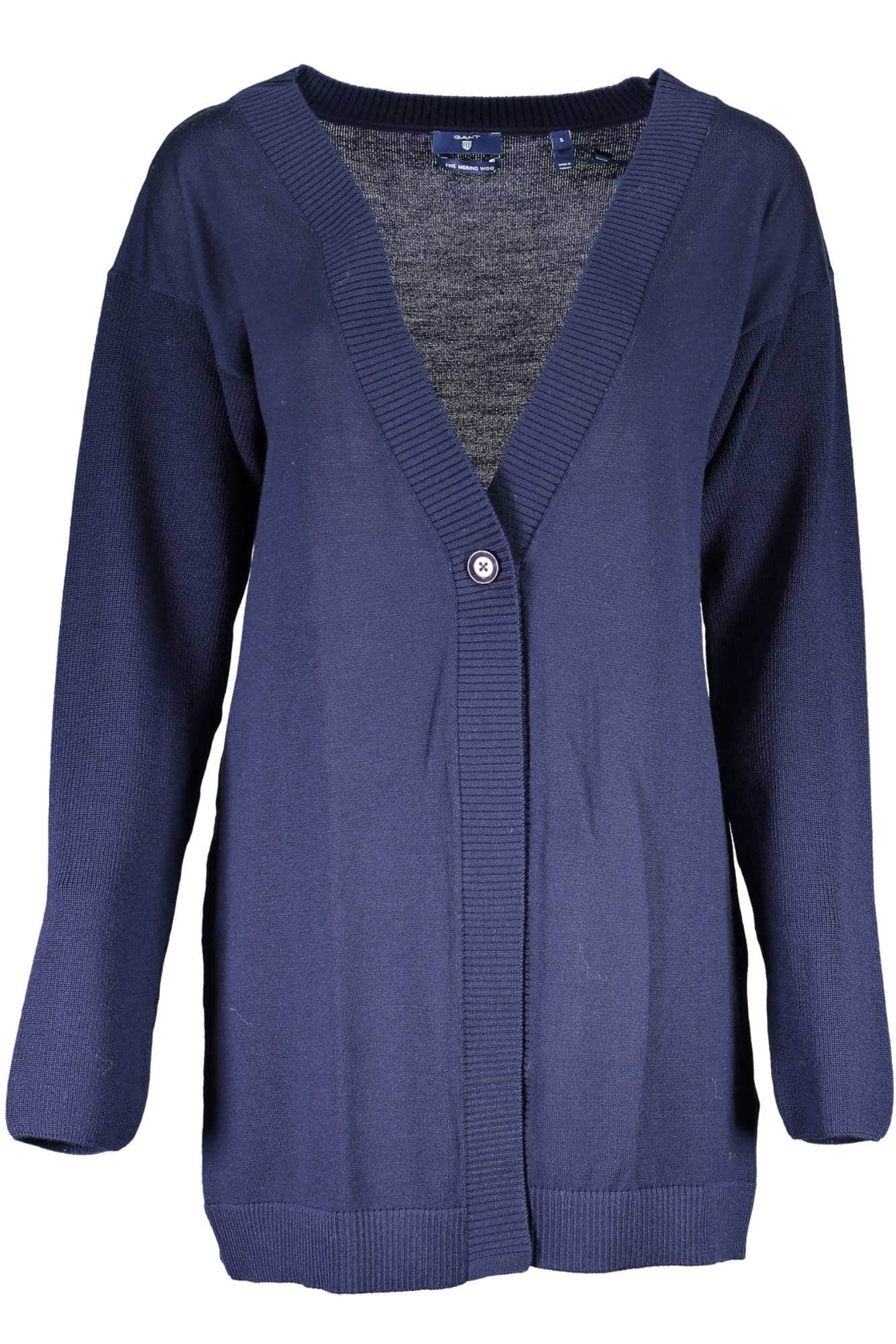 GANT STRICKJACKE DAMEN BLAU