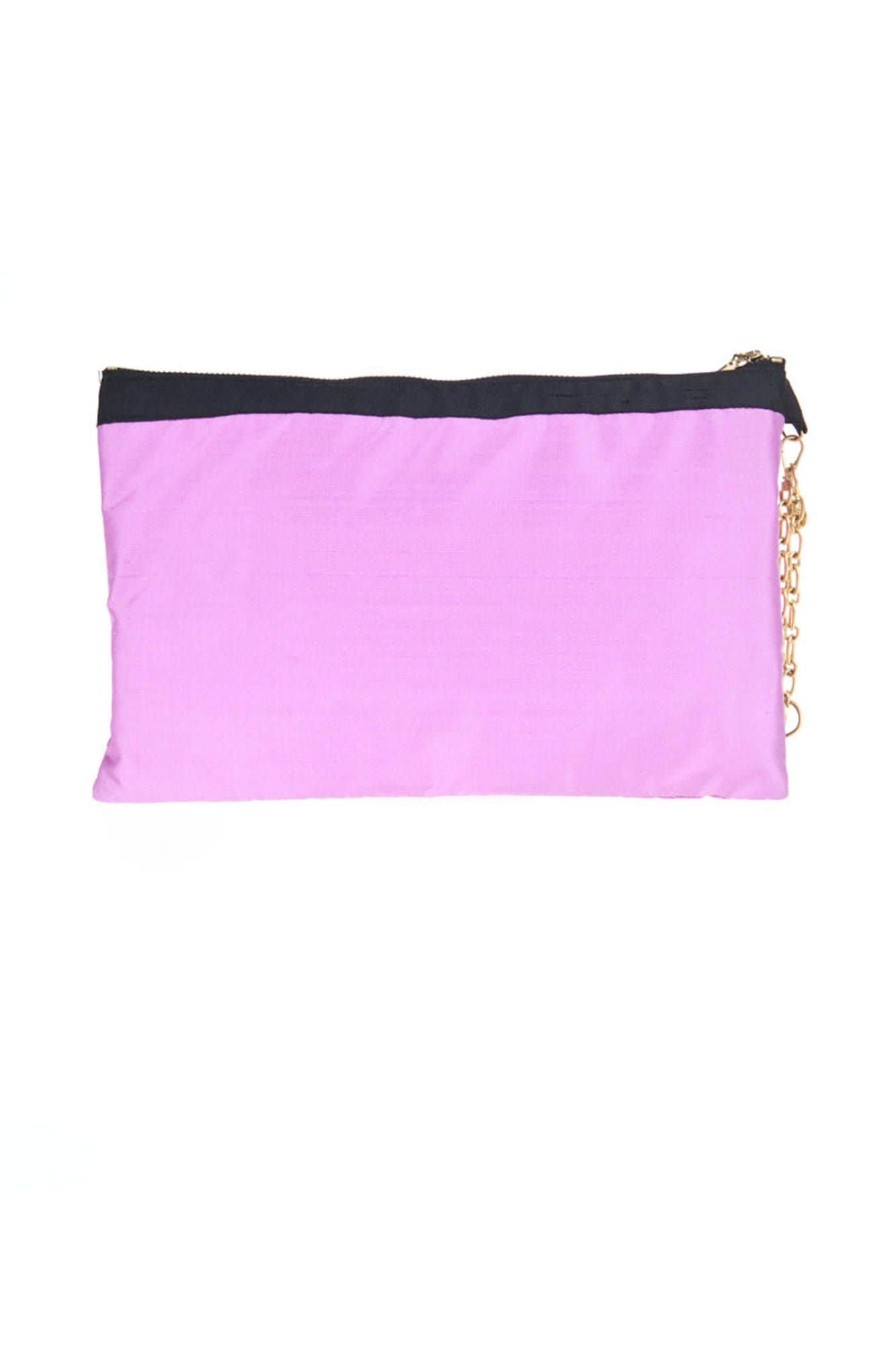 PATRIZIA PEPE LILA DAMEN CLUTCH