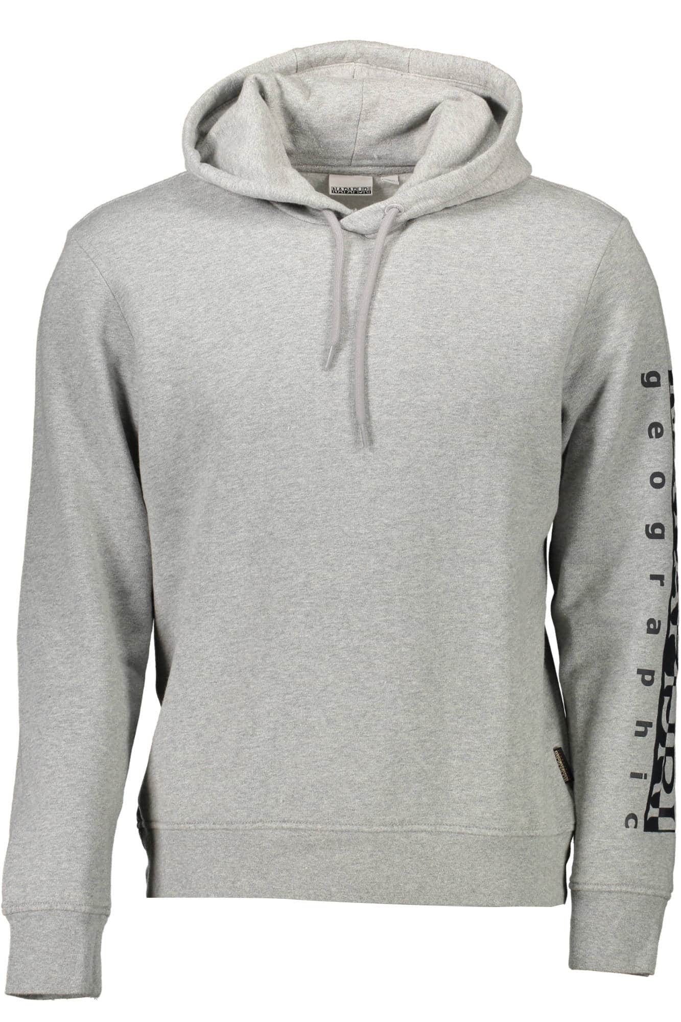 NAPAPIJRI SWEATSHIRT OHNE REISSVERSCHLUSS HERREN GRAU