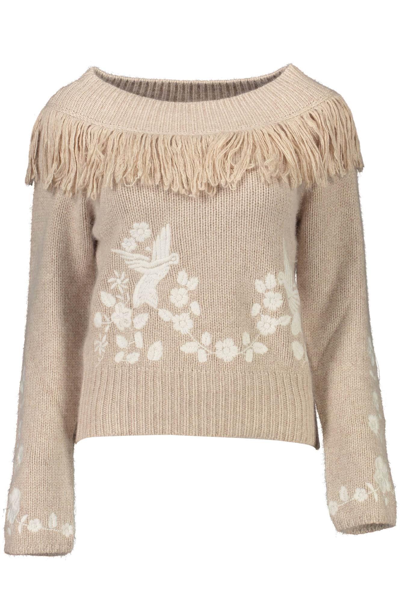 BLUGIRL BEIGE DAMEN PULLOVER