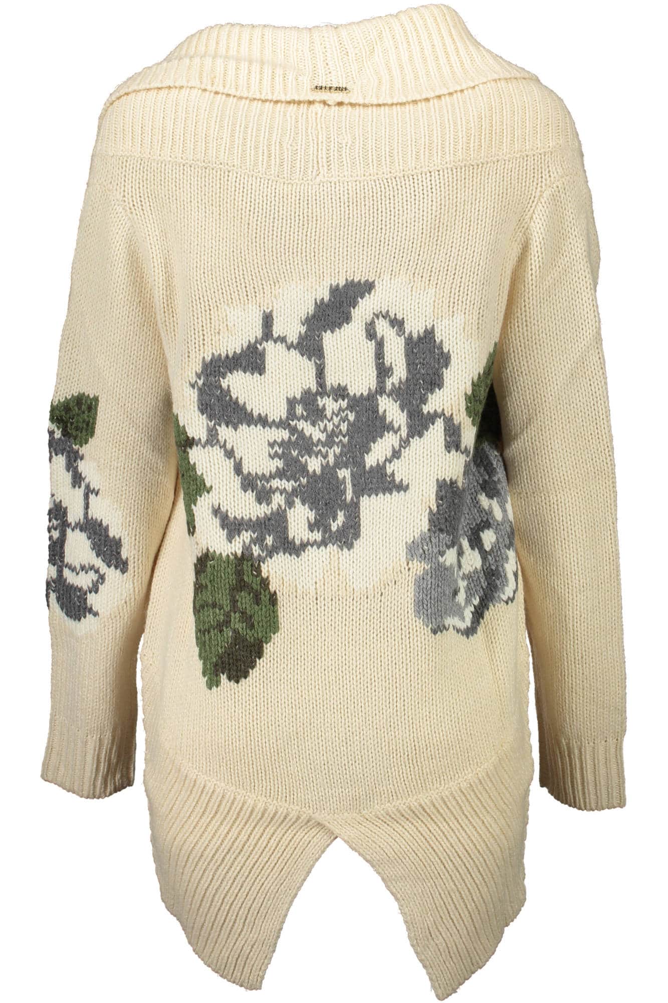 BLUGIRL BEIGE DAMEN STRICKJACKE