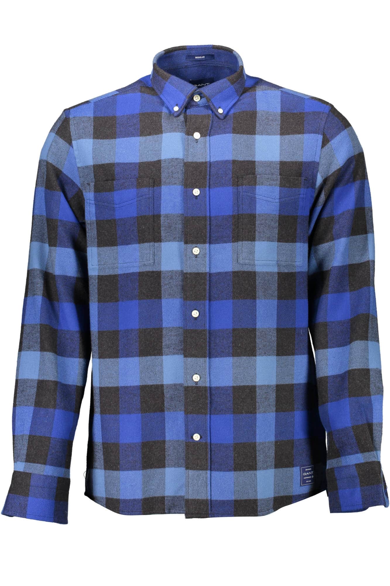 GANT HERREN BLAU LANGARM SHIRT