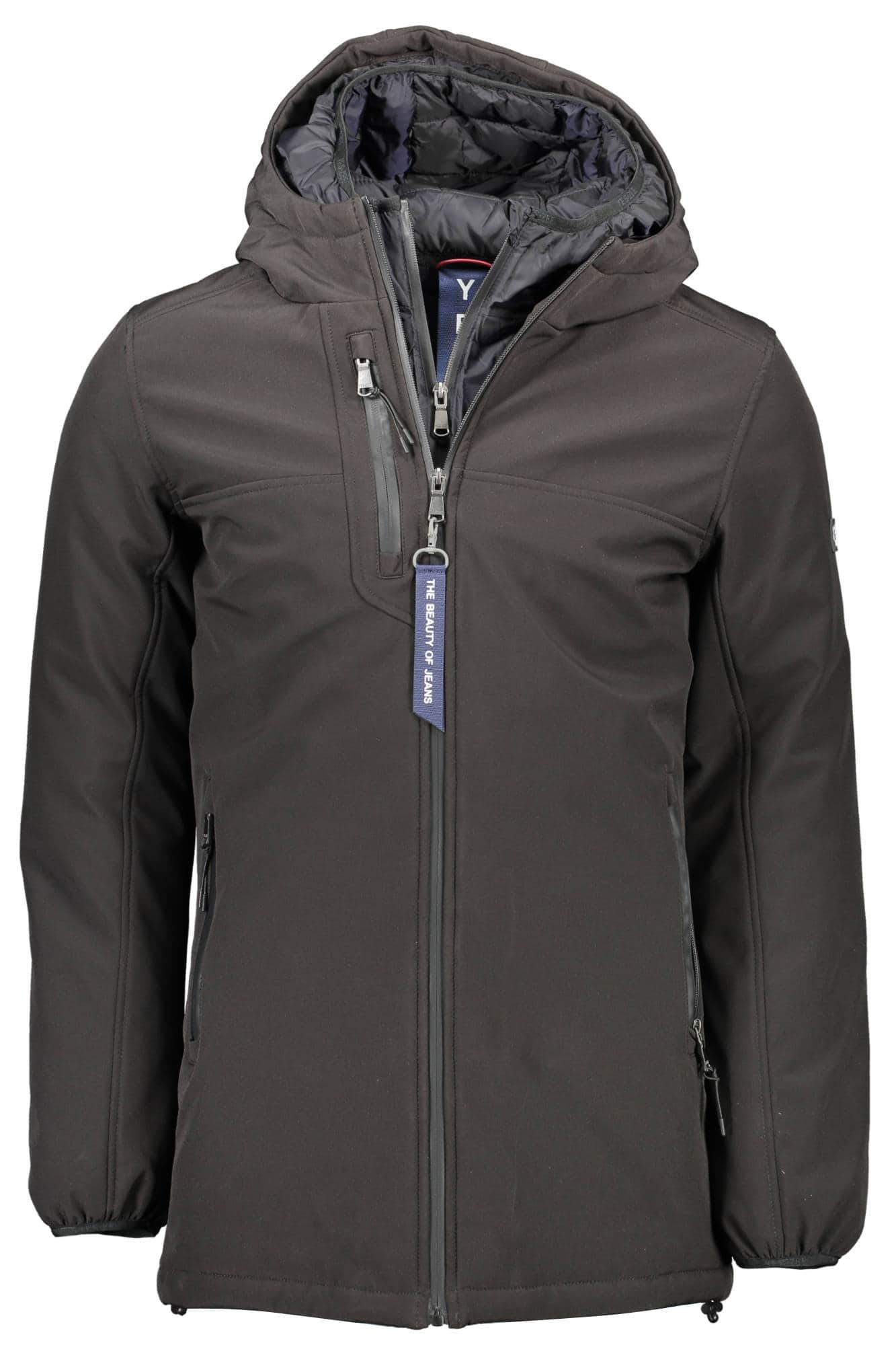 Yes Zee herren schwarz jacke