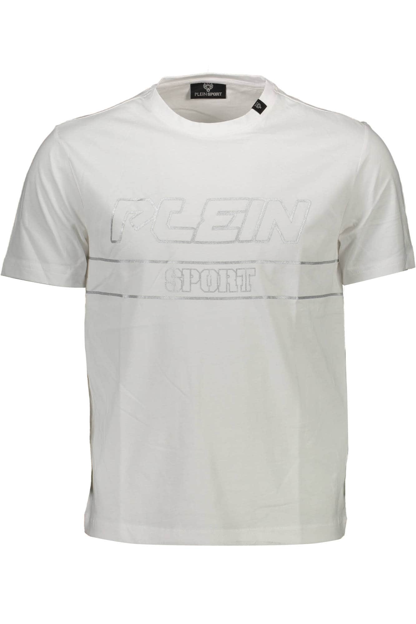 PLEIN SPORT WEISS HERREN KURZARM T-SHIRT