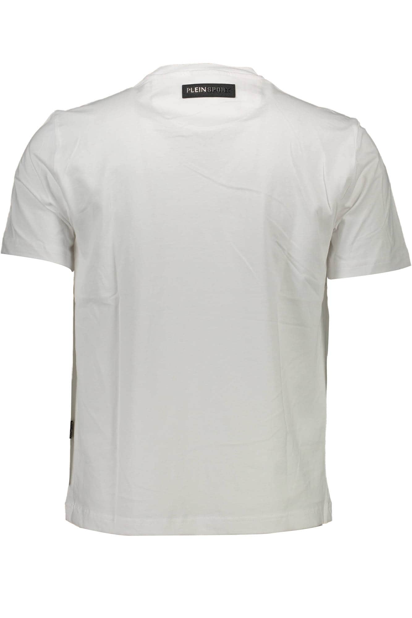 PLEIN SPORT WEISS HERREN KURZARM T-SHIRT