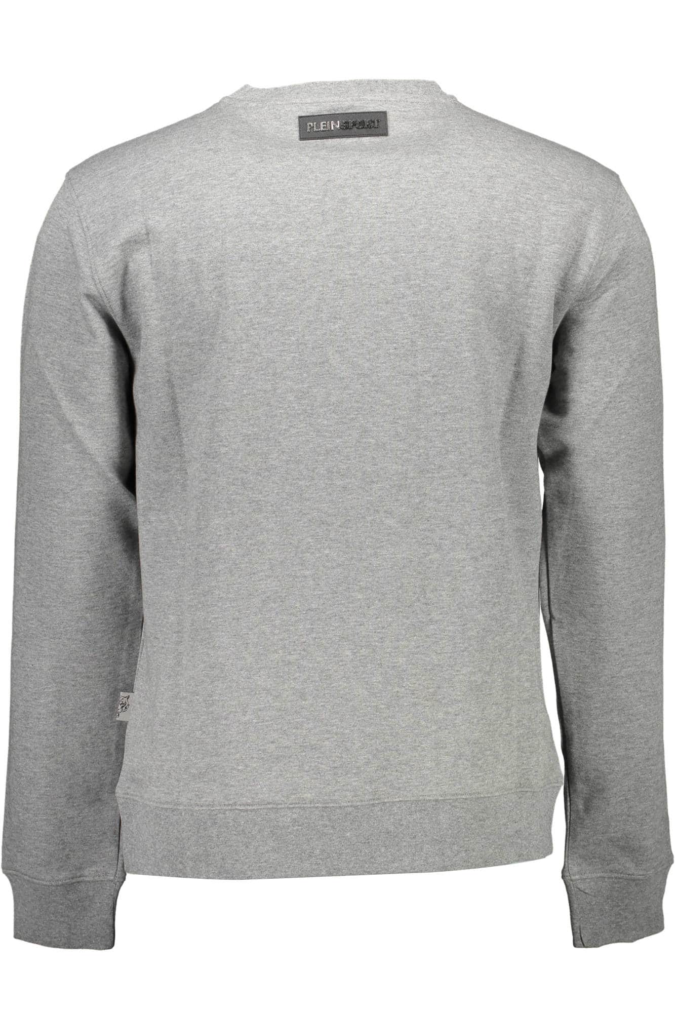 PLEIN SPORT SWEATSHIRT OHNE REISSVERSCHLUSS HERREN WEISS