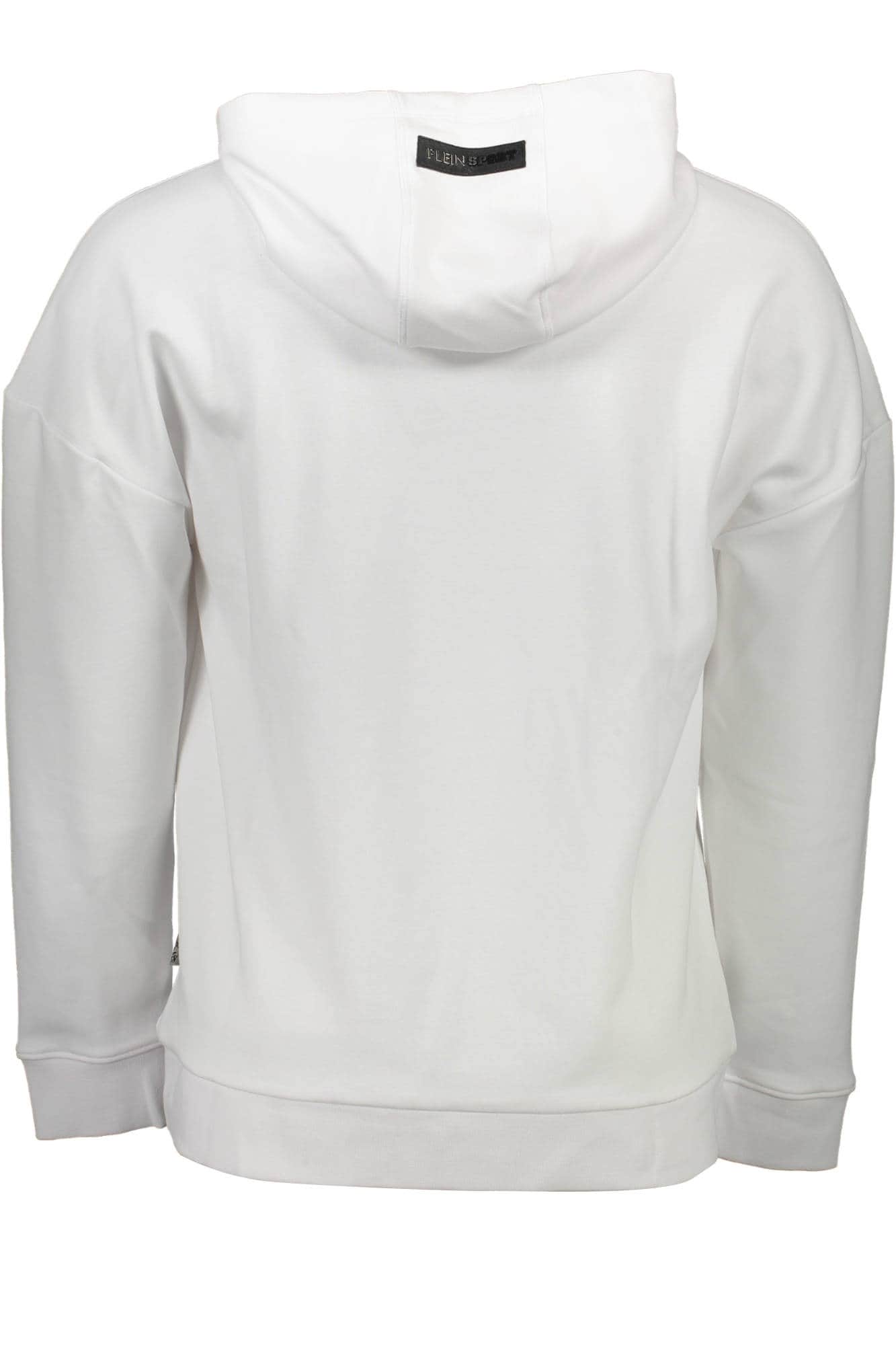 PLEIN SPORT SWEATSHIRT OHNE REISSVERSCHLUSS HERREN WEISS